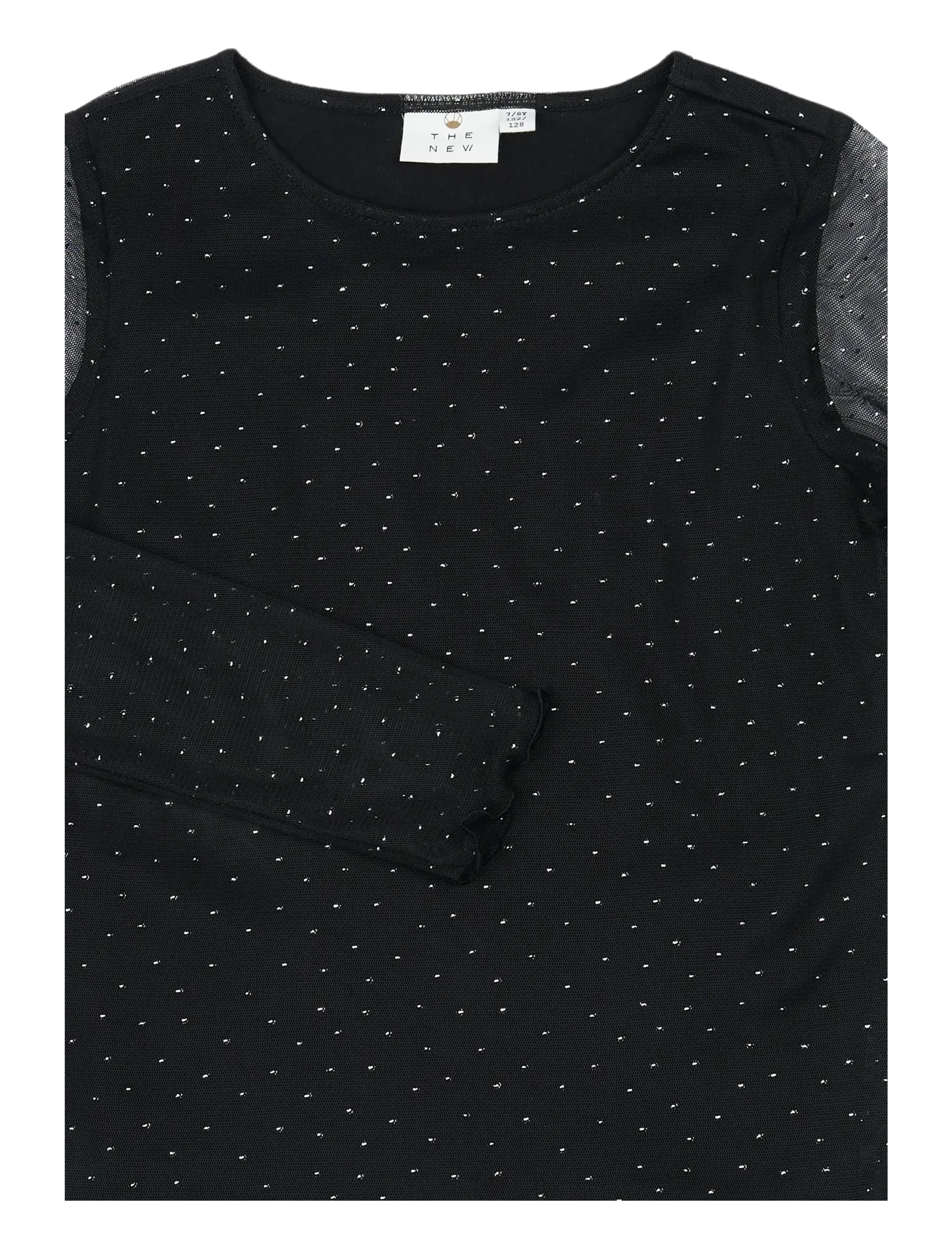 The New - TNYancy L_S Mesh Top - langärmelig - black beauty - 3
