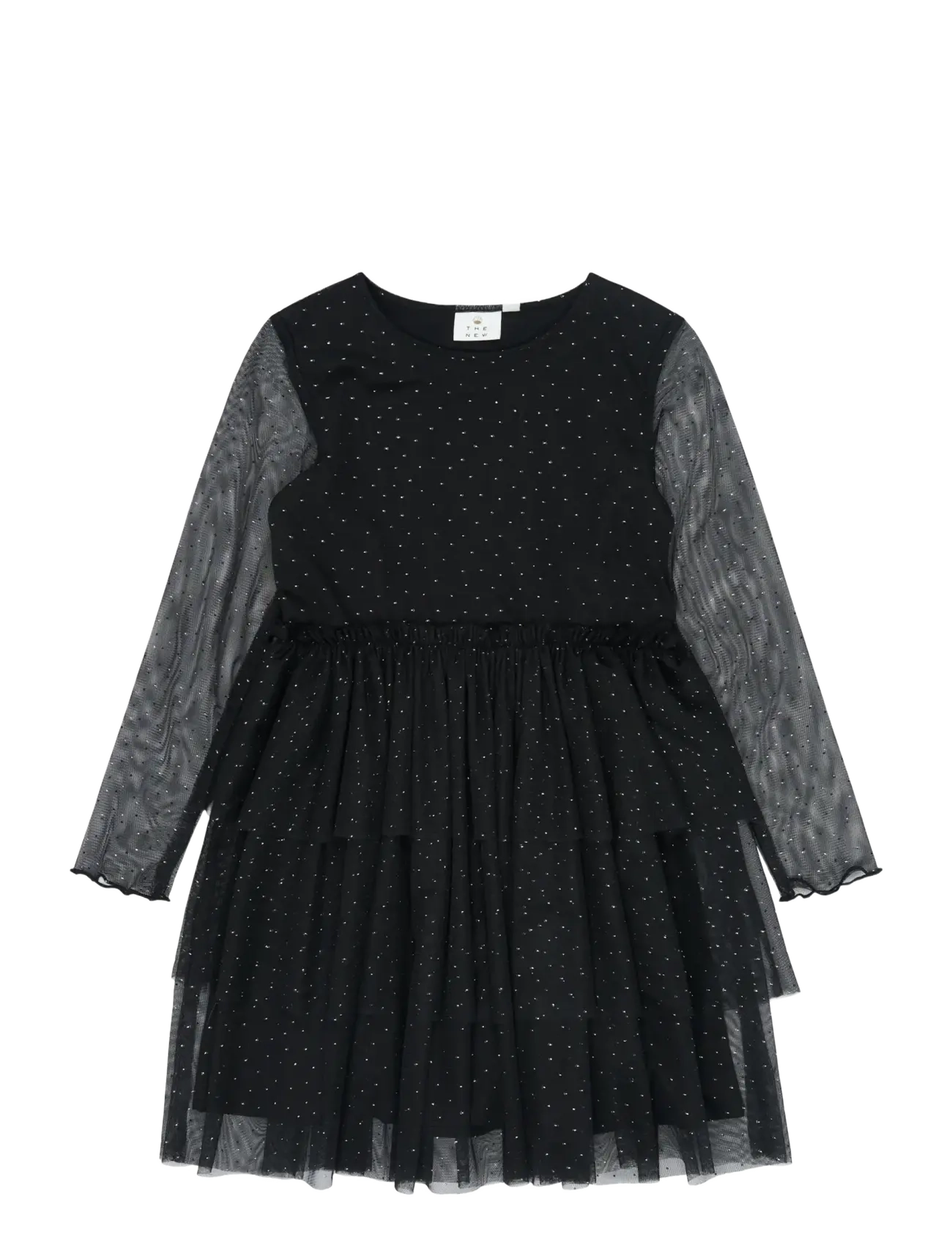 The New TNYancy L_S Mesh Dress - Shop by size - BLACK BEAUTY / black