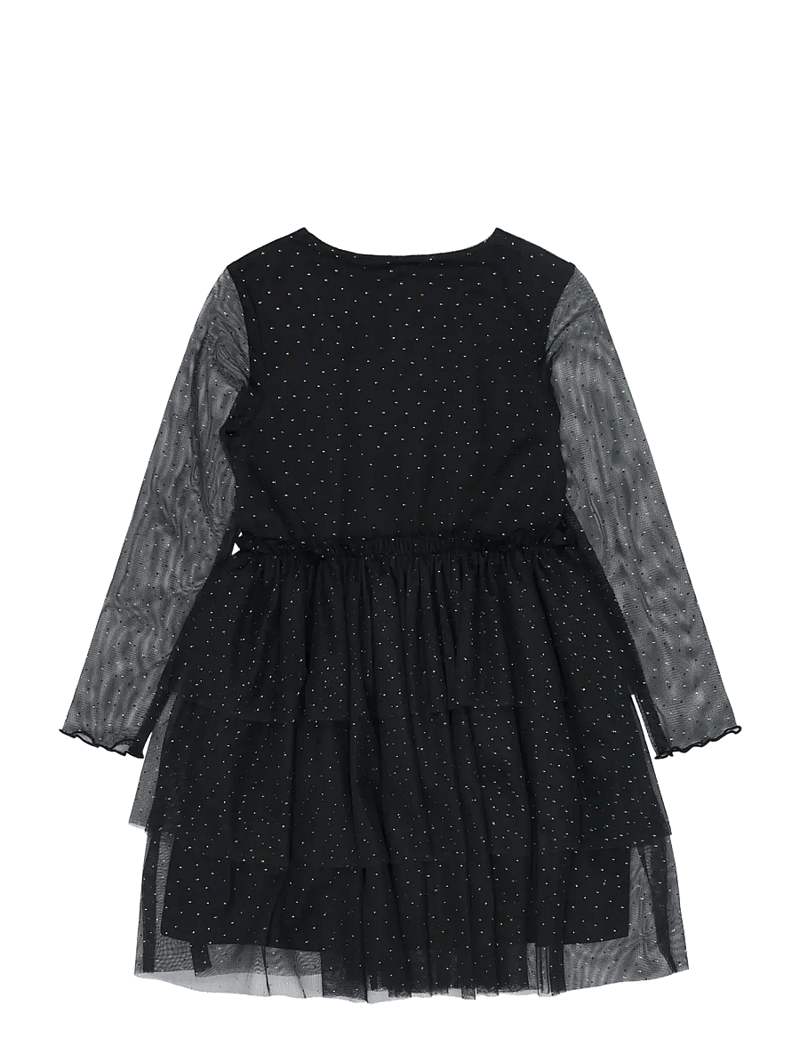 The New - TNYancy L_S Mesh Dress - partykleider - black beauty - 2