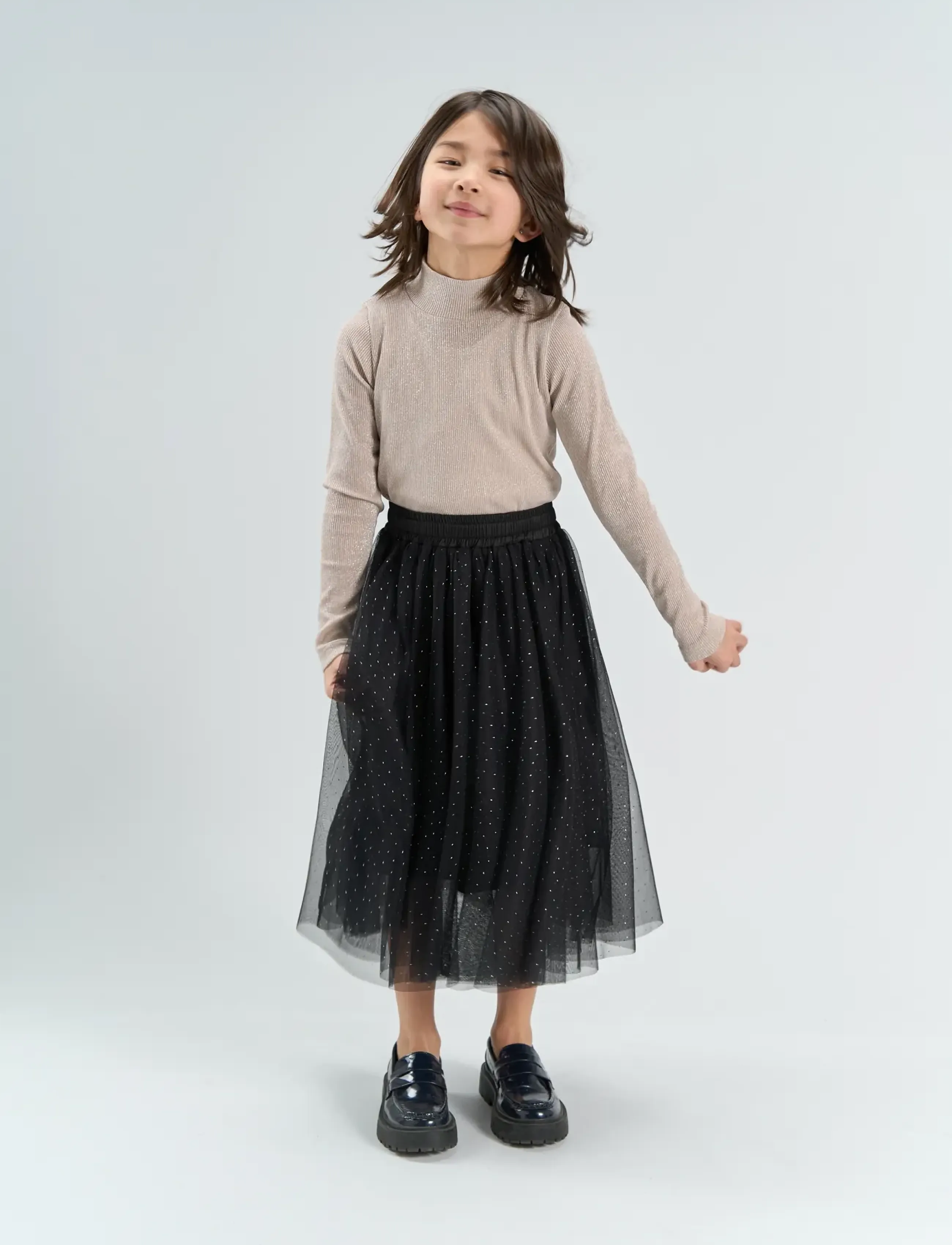 The New TNYancy Mesh SKirt - Tyllkjolar - BLACK BEAUTY / black