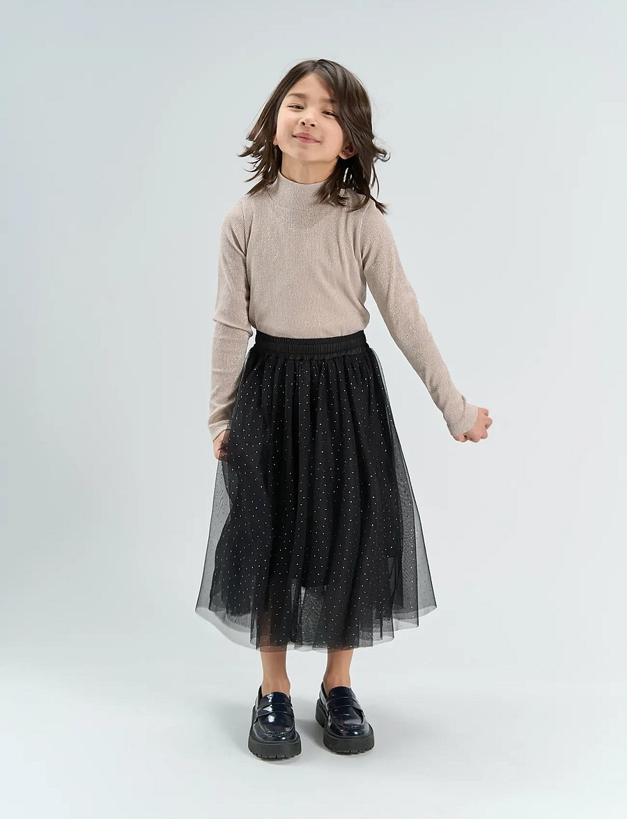 The New - TNYancy Mesh SKirt - tyllkjolar - black beauty - 0