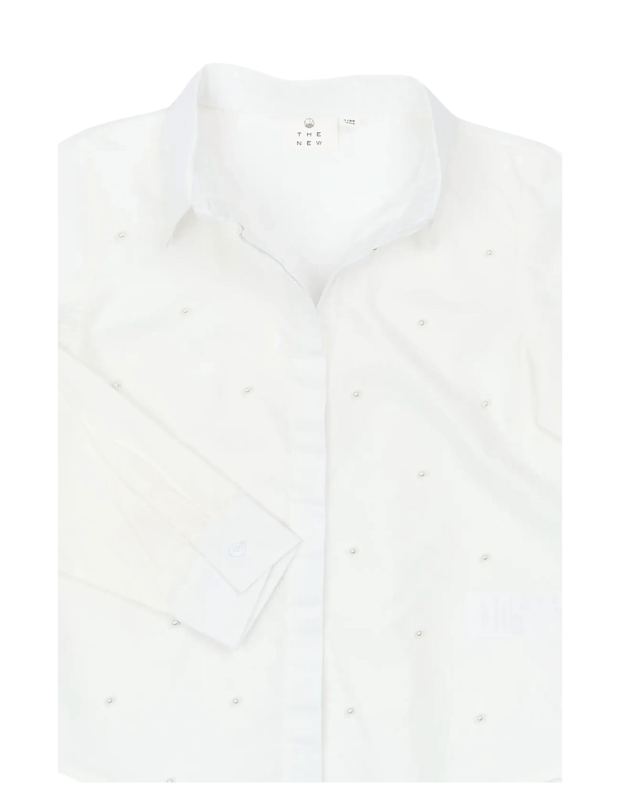 The New - TNYulianna L_S Shirt - bright white - 3