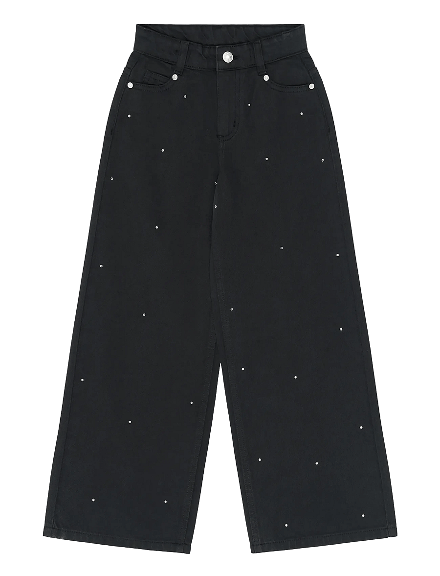 The New - TNYindi Wide Fit Jeans - black denim - 0