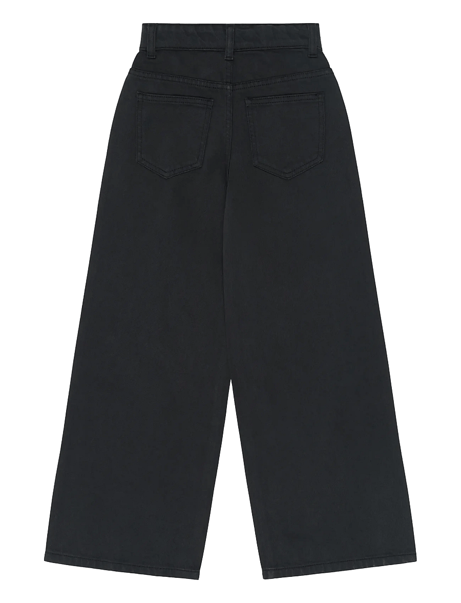 The New - TNYindi Wide Fit Jeans - black denim - 1