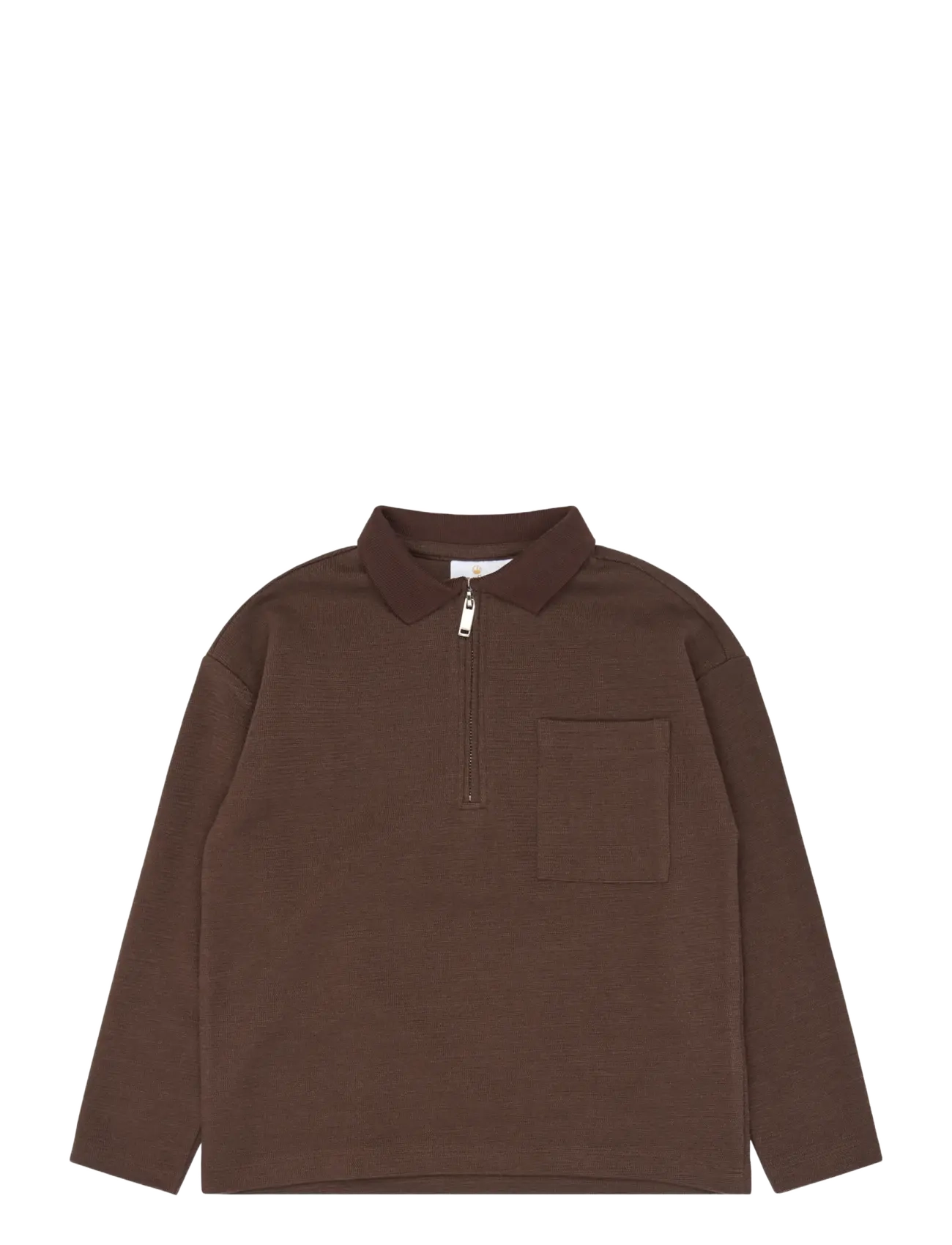 The New TNVarl OS L_S Polo - The New - CHESTNUT / brown