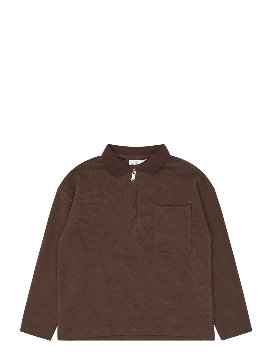 The New - TNVarl OS L_S Polo - langærmede poloer - chestnut - 1