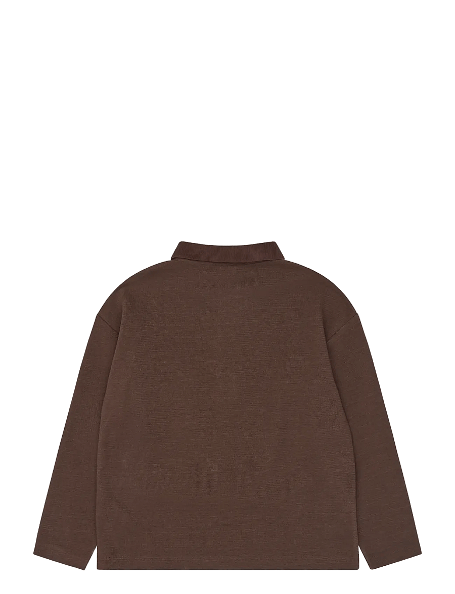 The New - TNVarl OS L_S Polo - langærmede poloer - chestnut - 2