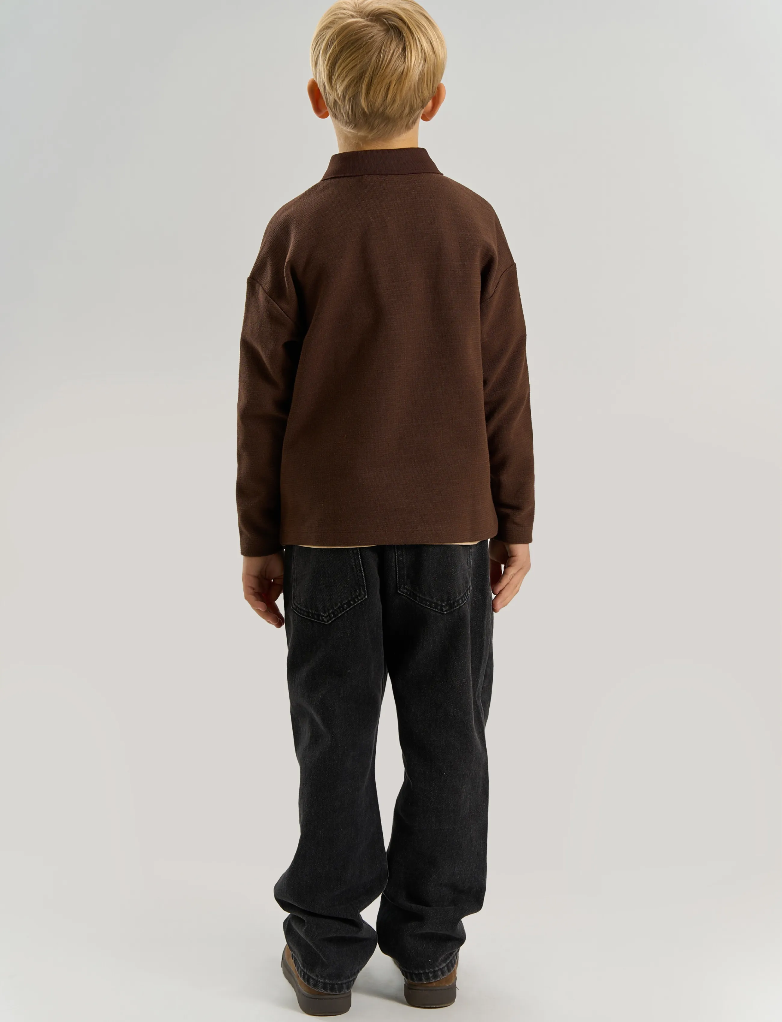 The New - TNVarl OS L_S Polo - langærmede poloer - chestnut - 3