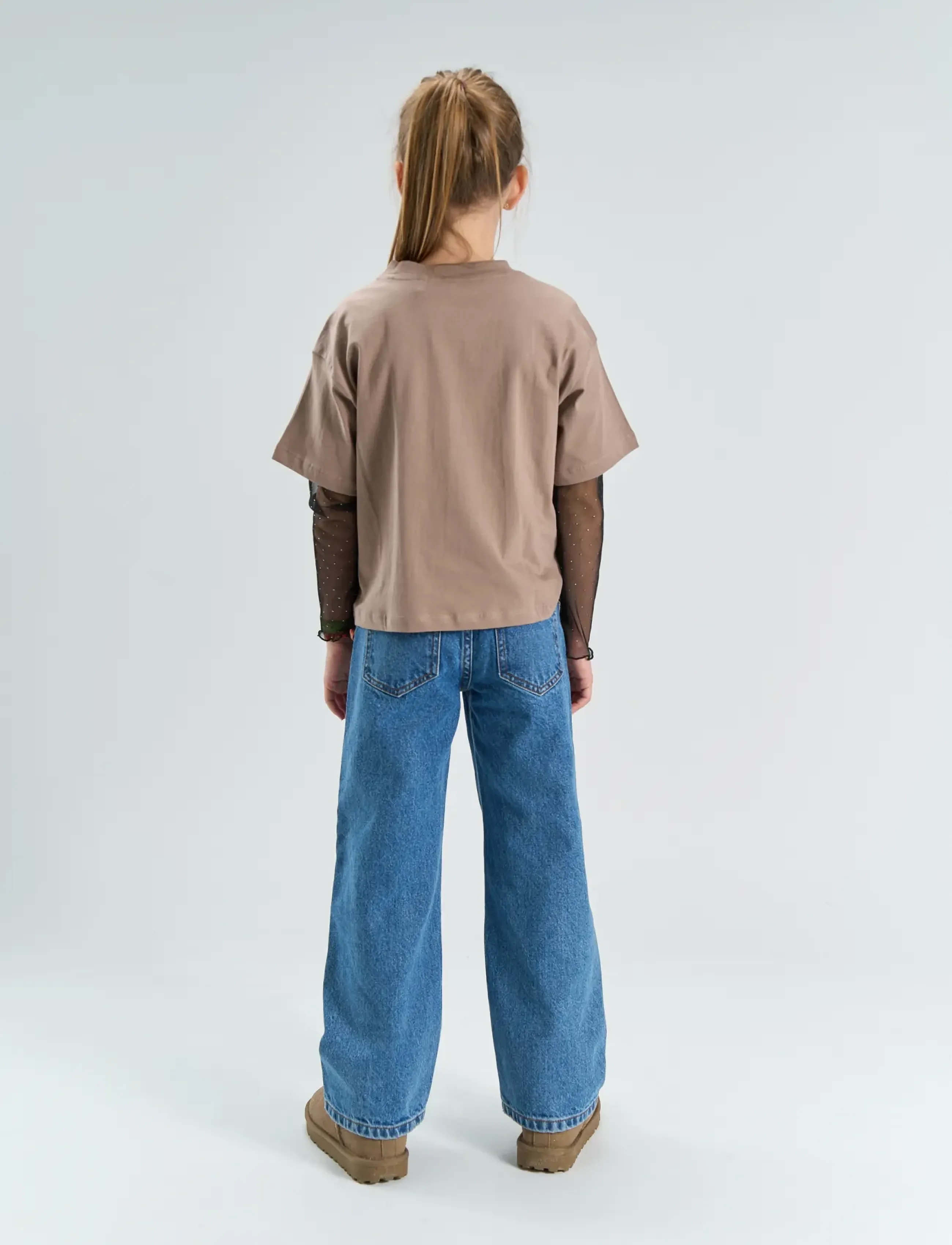 The New - TNYoletta OS S_S Tee - kurzärmelige - taupe gray tn - 3