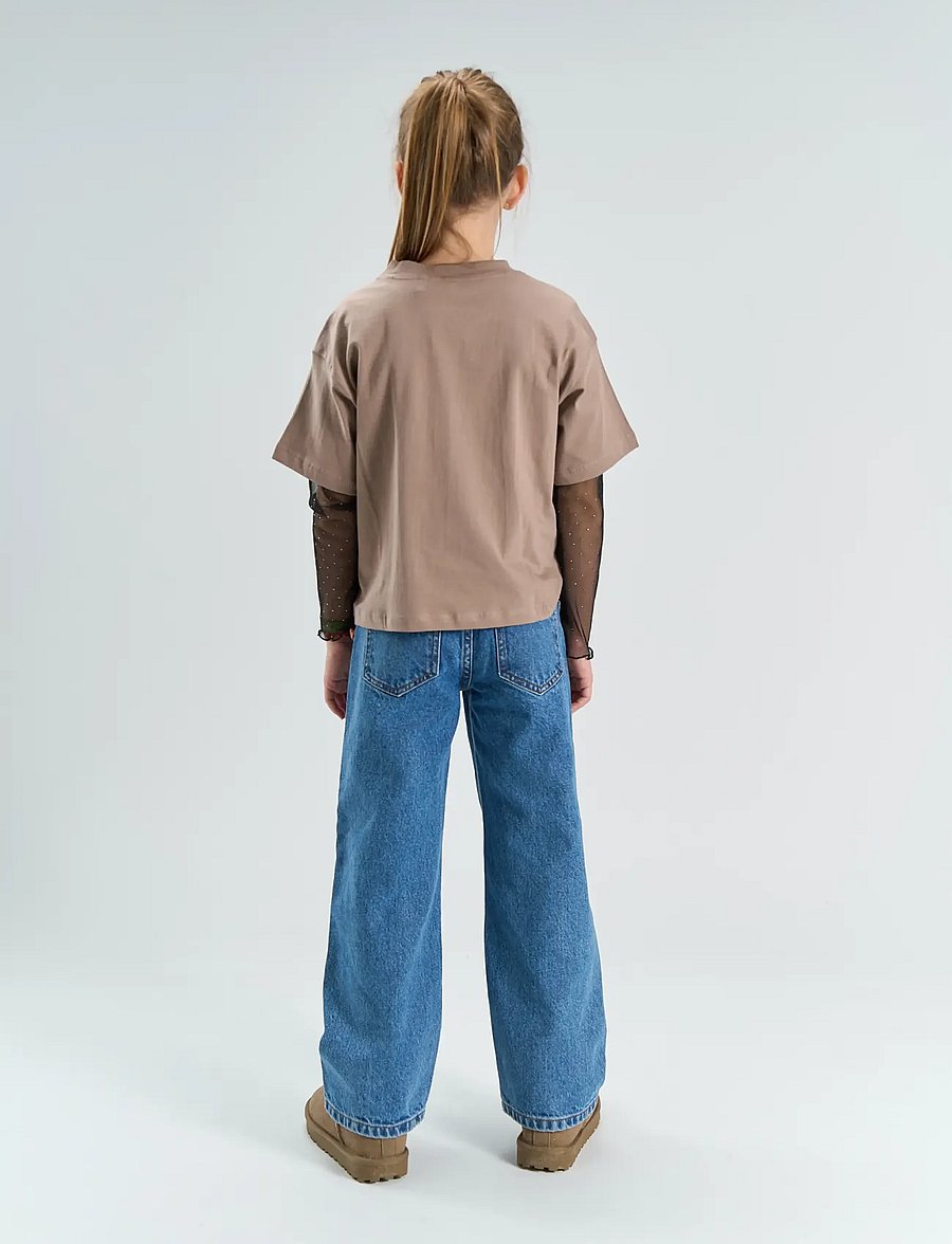 The New - TNYoletta OS S_S Tee - kurzärmelige - taupe gray tn - 3