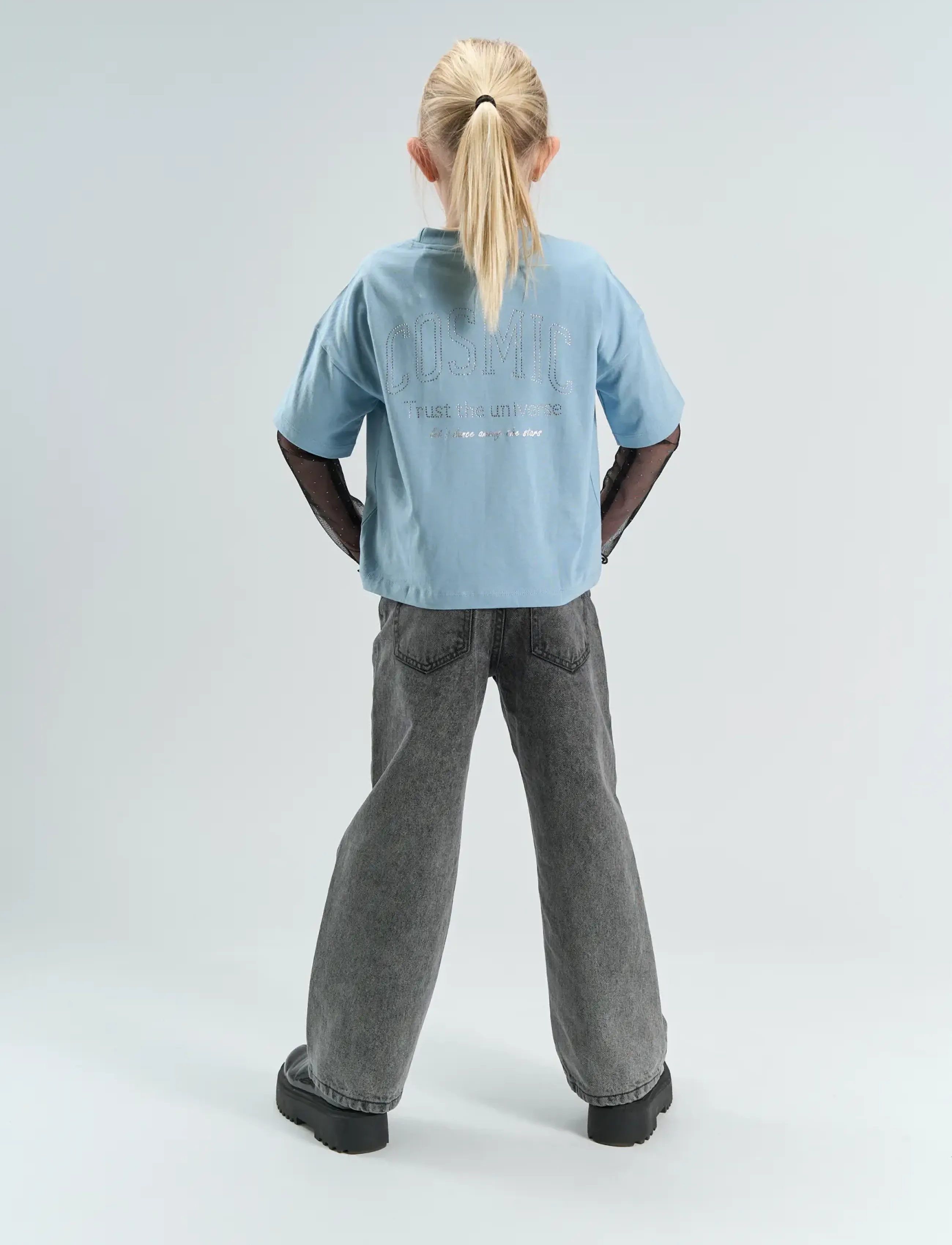The New - TNYennifer OS S_S Tee - kurzärmelige - ashley blue - 3