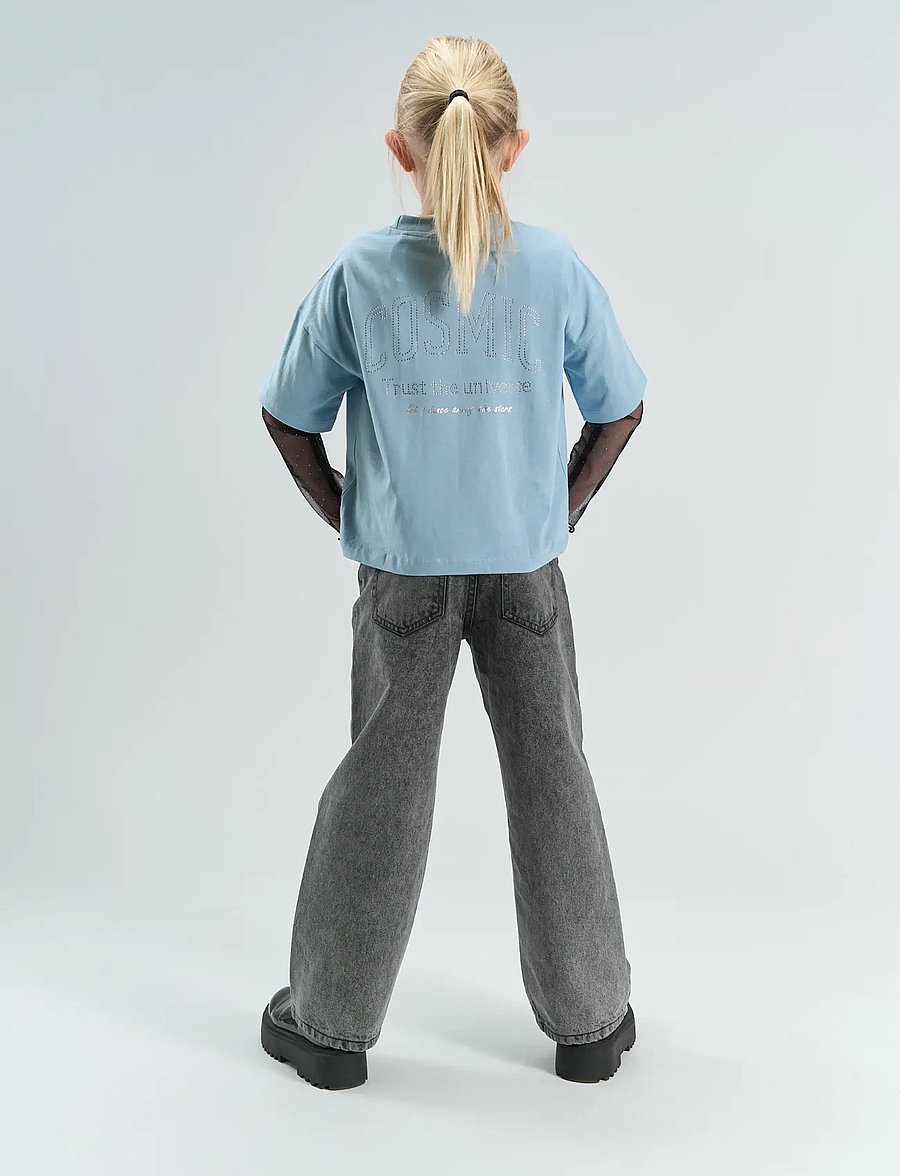 The New - TNYennifer OS S_S Tee - kurzärmelige - ashley blue - 3