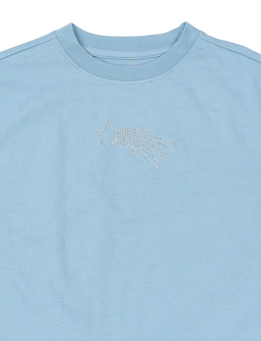 The New - TNYennifer OS S_S Tee - kurzärmelige - ashley blue - 4
