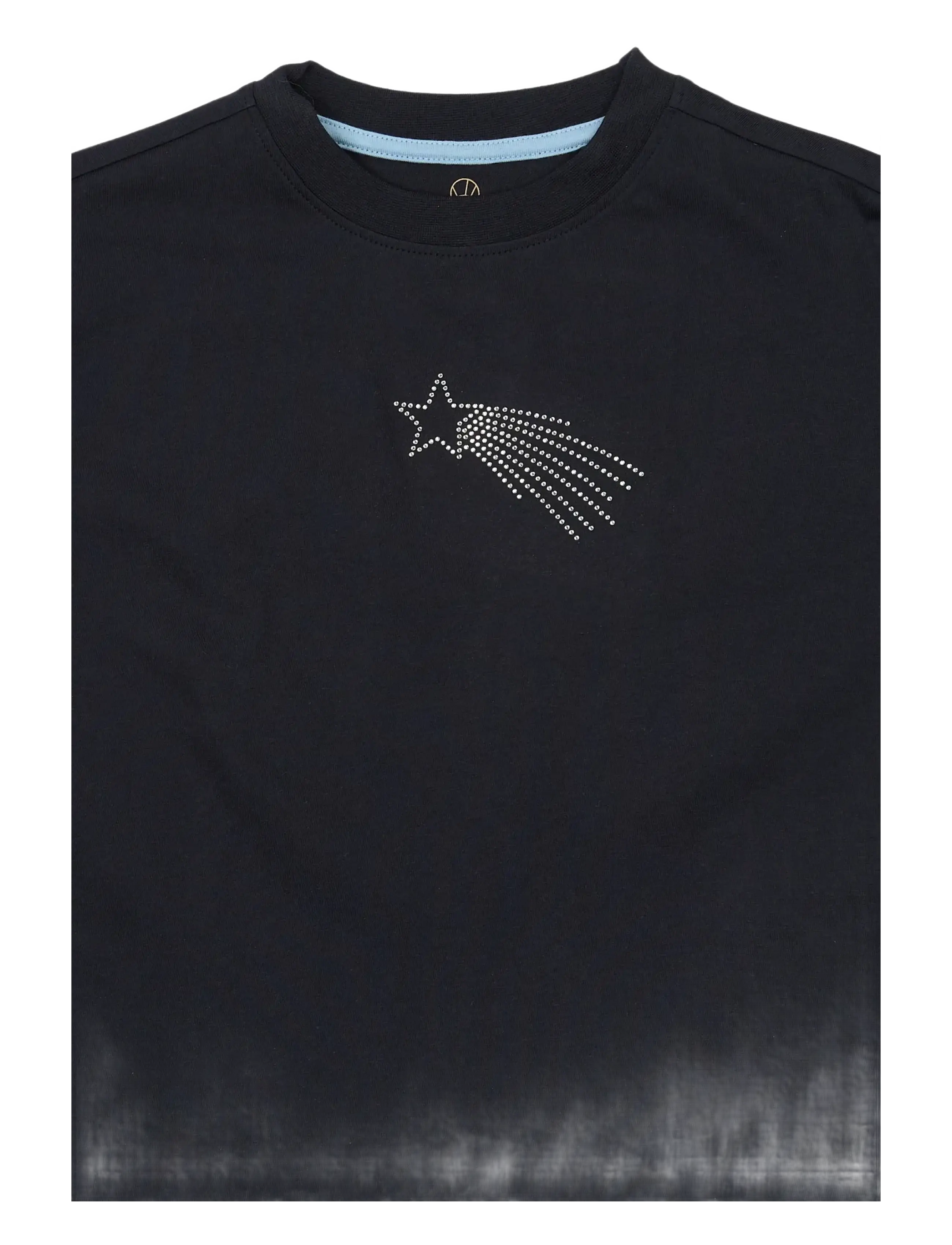 The New - TNYennifer OS S_S Tee - kurzärmelige - black beauty - 3
