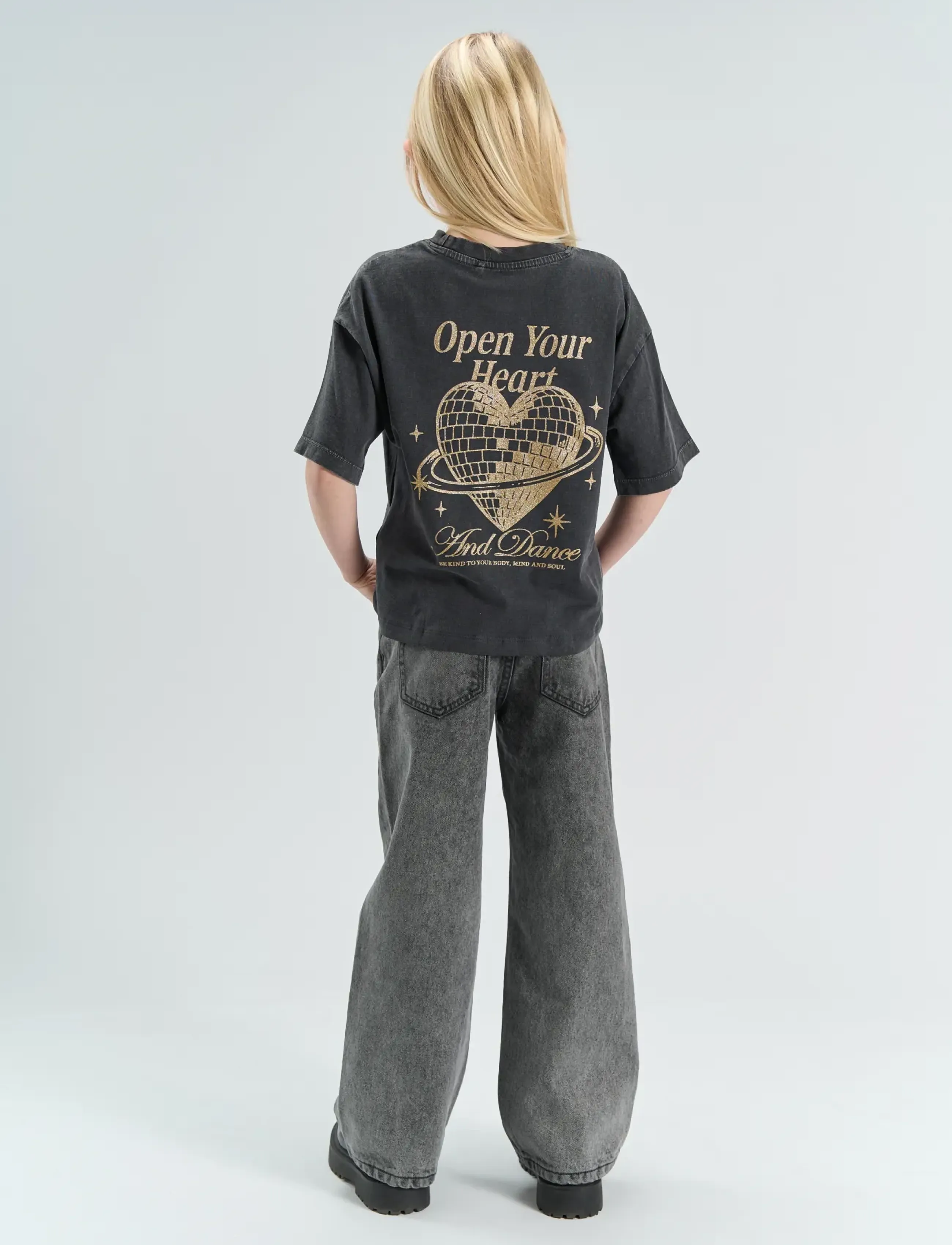 The New - TNYabella OS S_S Tee - kurzärmelige - black beauty - 3