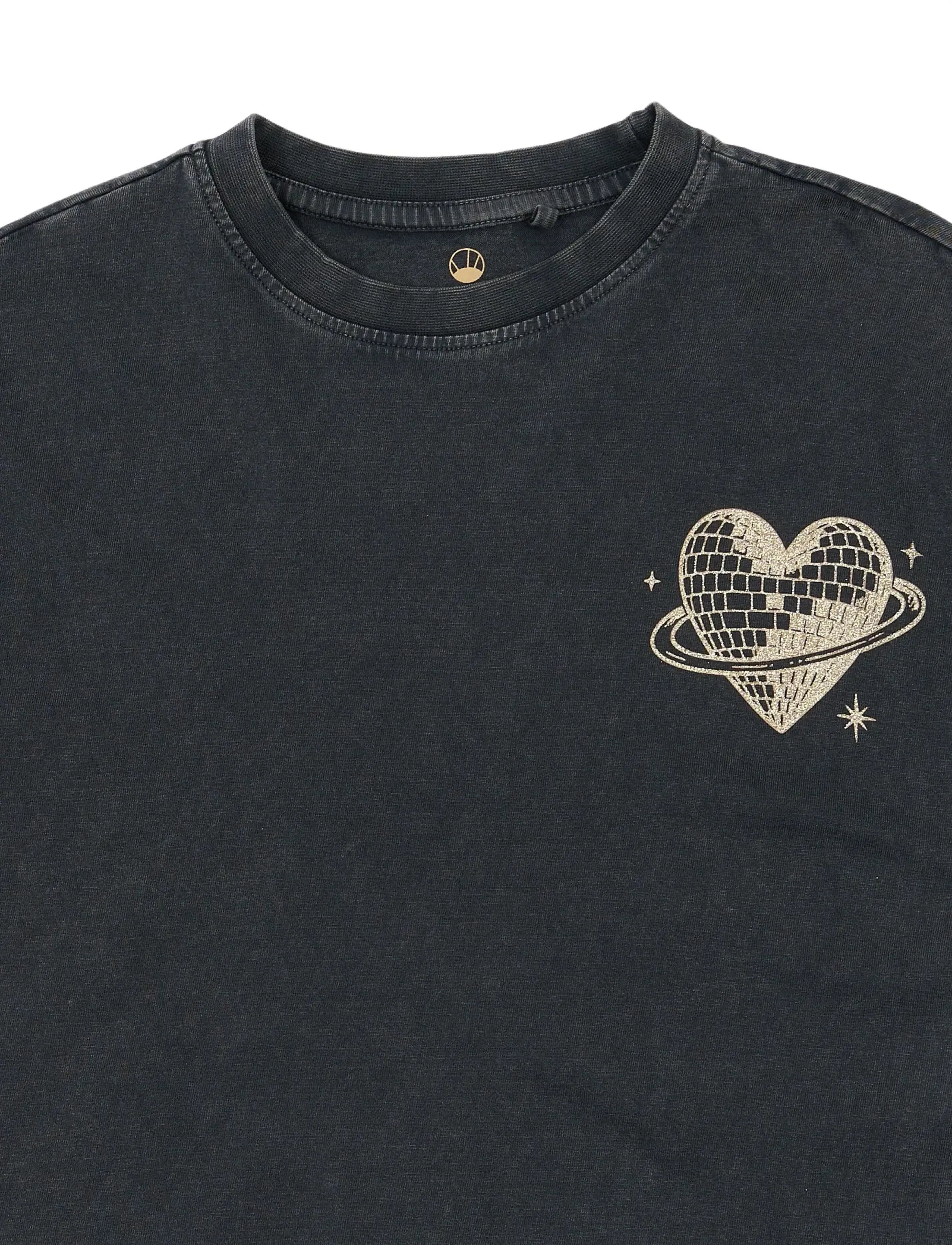 The New - TNYabella OS S_S Tee - kurzärmelige - black beauty - 4