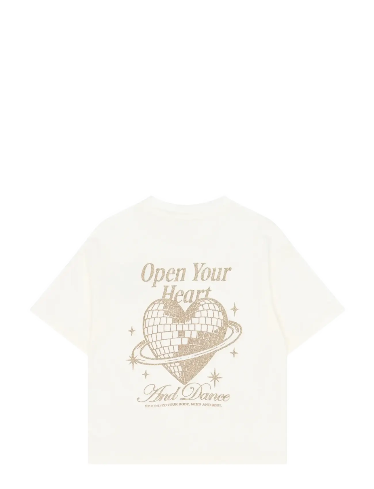 The New - TNYabella OS S_S Tee - kurzärmelige - gardenia - 2
