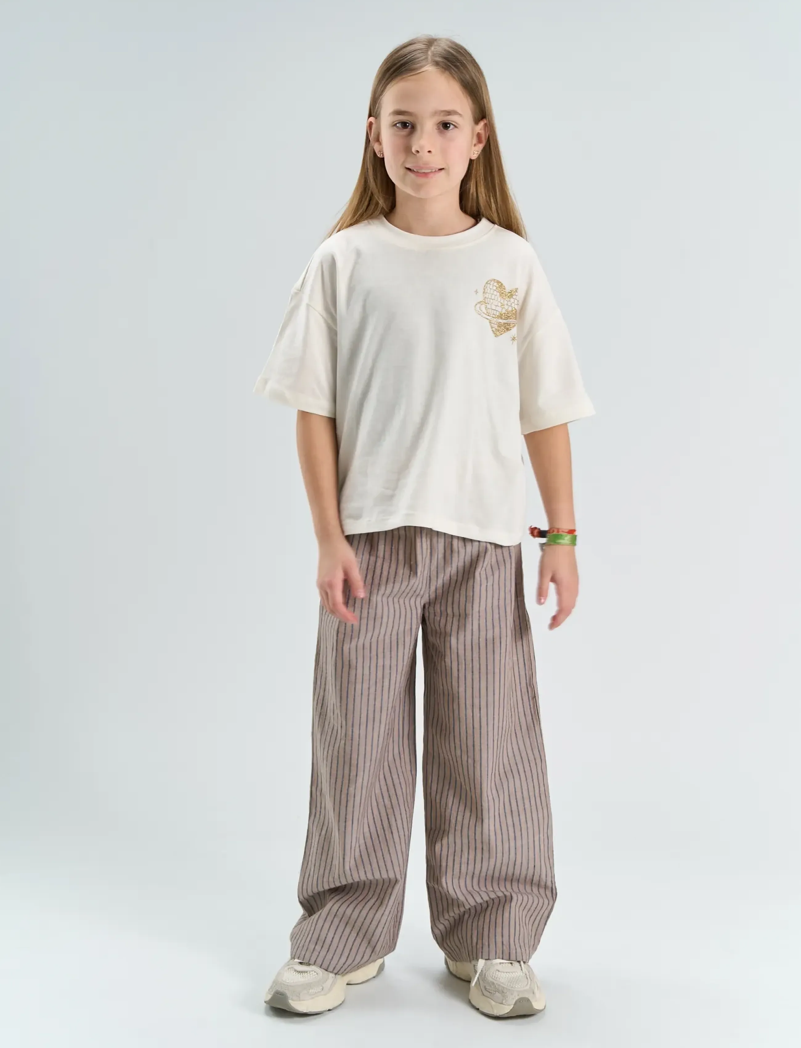 The New TNYabella OS S_S Tee - Marškinėliai trumpomis rankovėmis - GARDENIA / cream