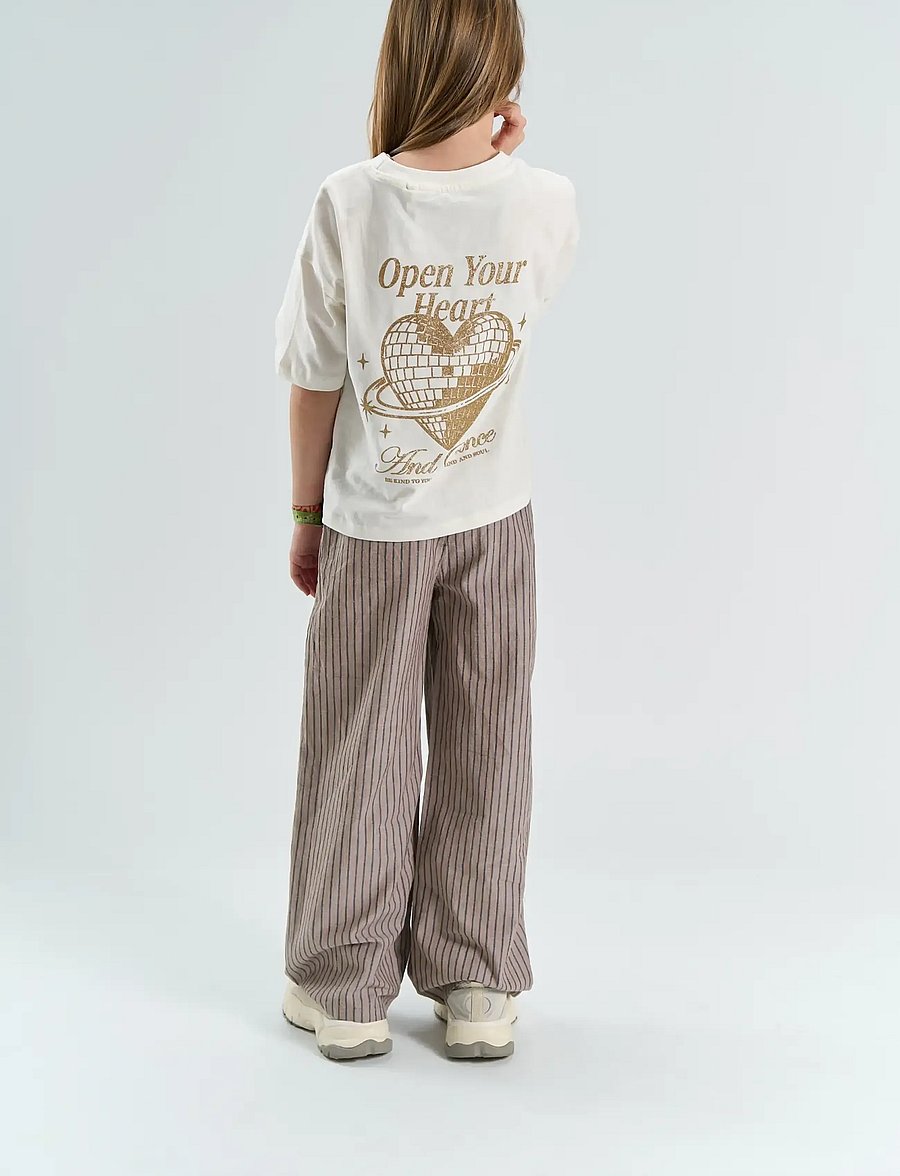 The New - TNYabella OS S_S Tee - kurzärmelige - gardenia - 3