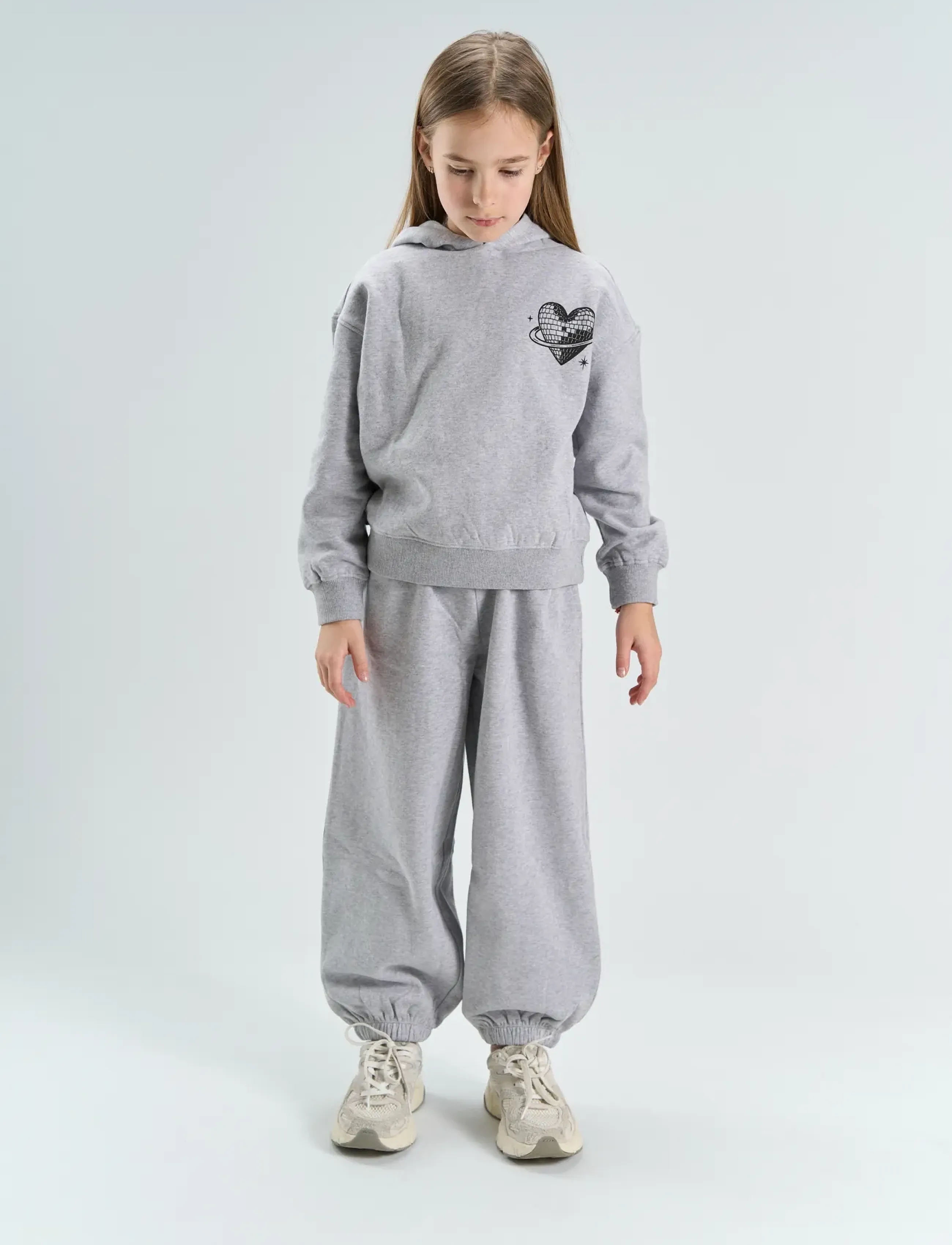 The New - TNYao Baggy Sweatpants - sweatpants - light grey melange - 0