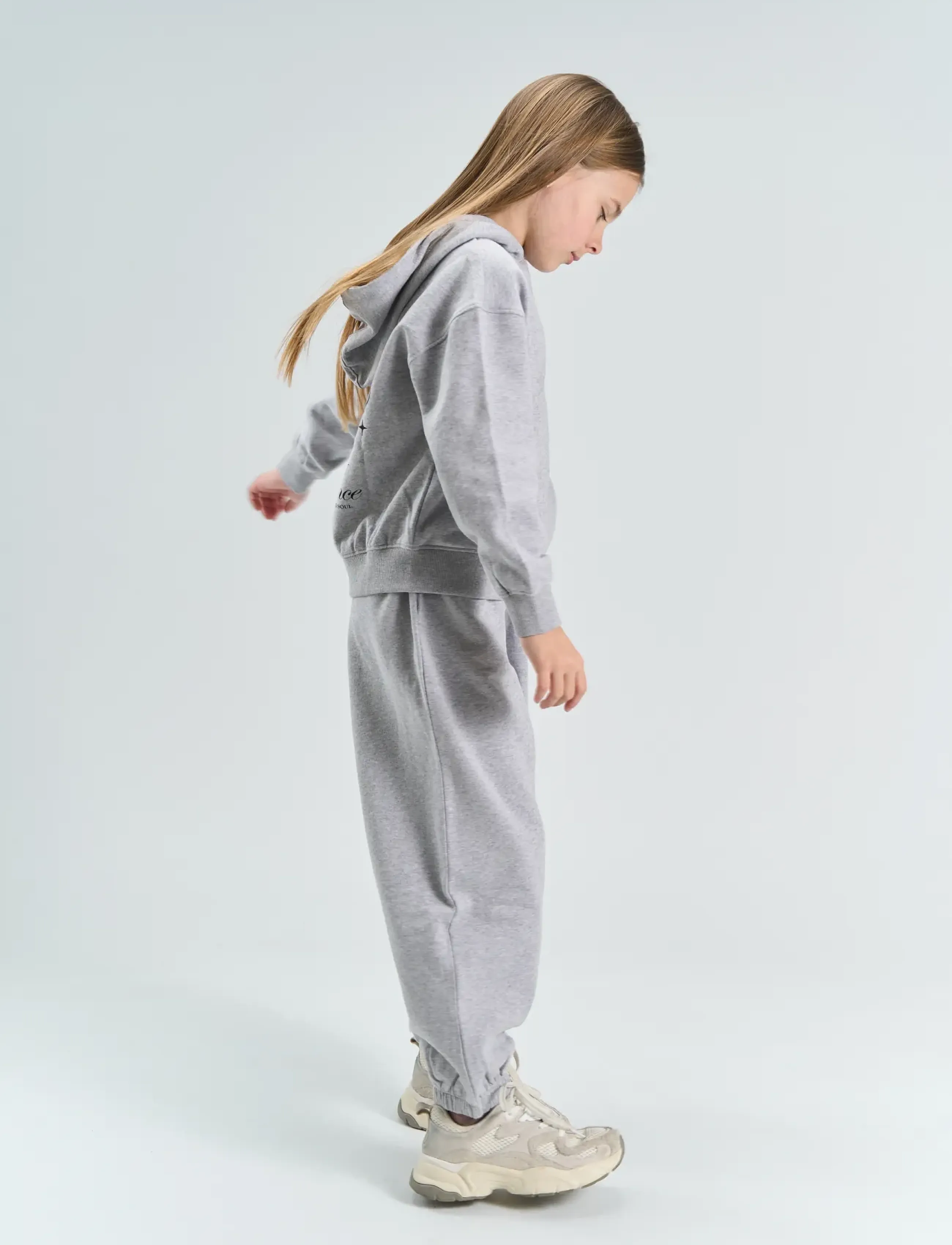 The New - TNYao Baggy Sweatpants - sweatpants - light grey melange - 3
