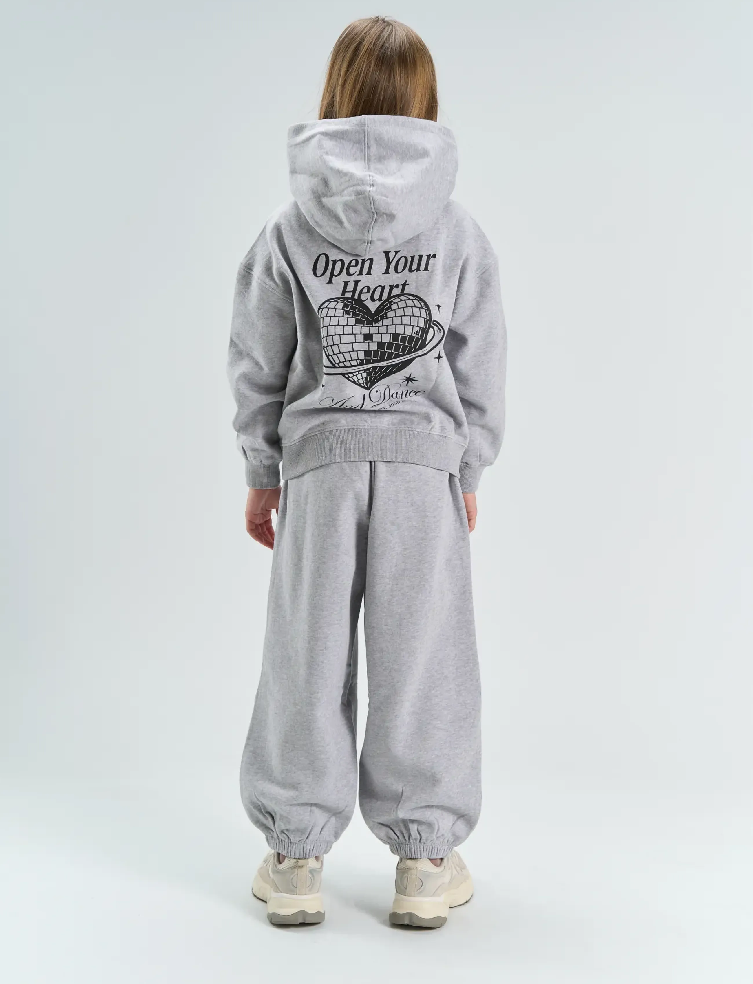 The New - TNYao Baggy Sweatpants - sweatpants - light grey melange - 4