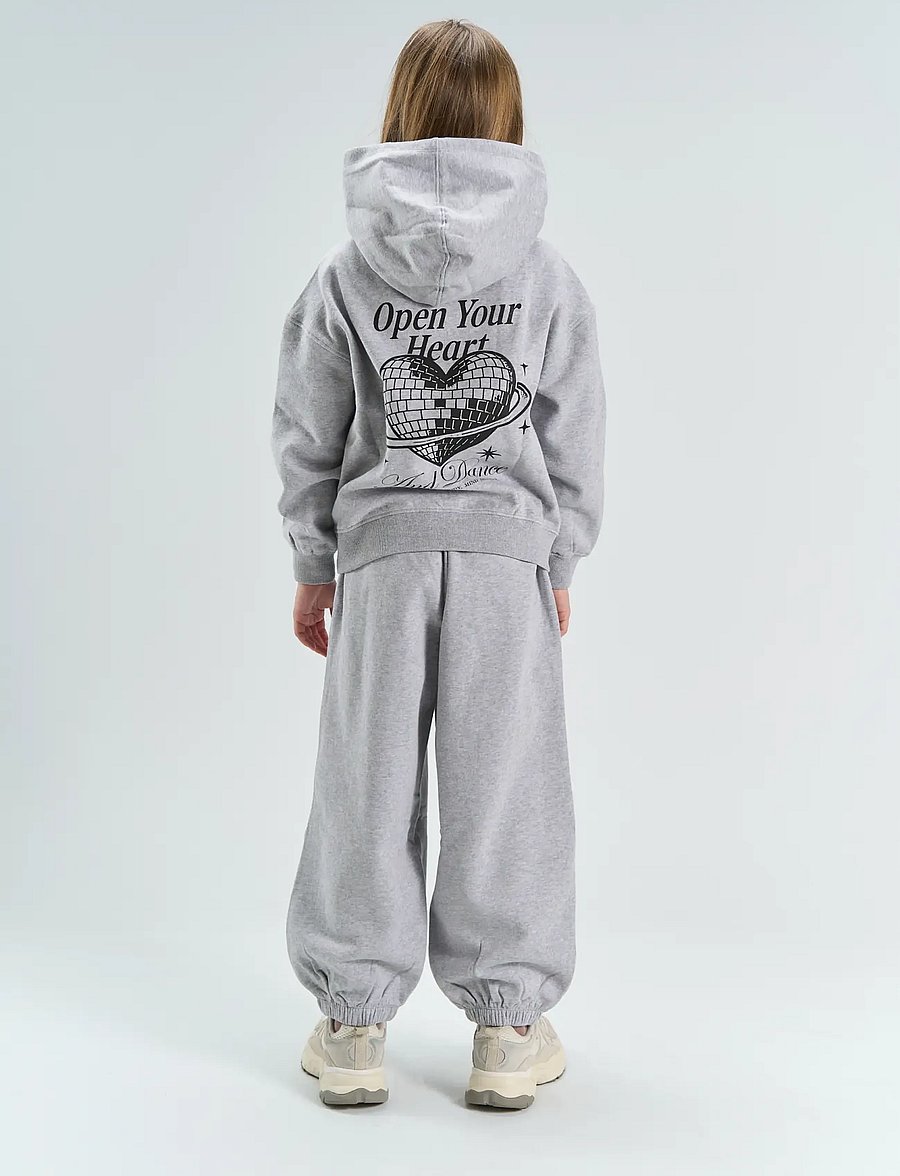 The New - TNYao Baggy Sweatpants - dressipüksid - light grey melange - 4