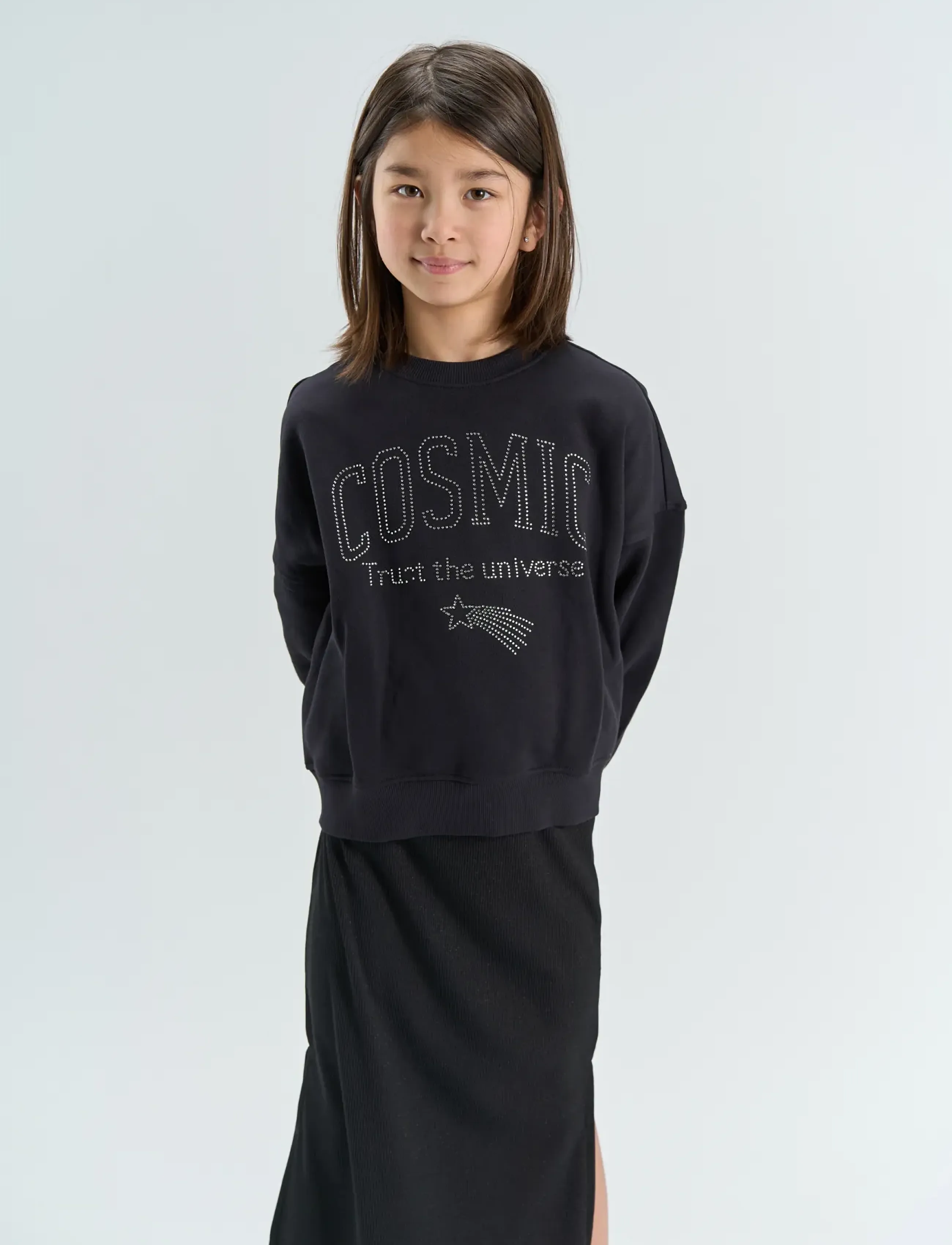 The New TNYenta EX OS Sweatshirt - Dressipluusid ja kapuutsiga pusad - BLACK BEAUTY / black