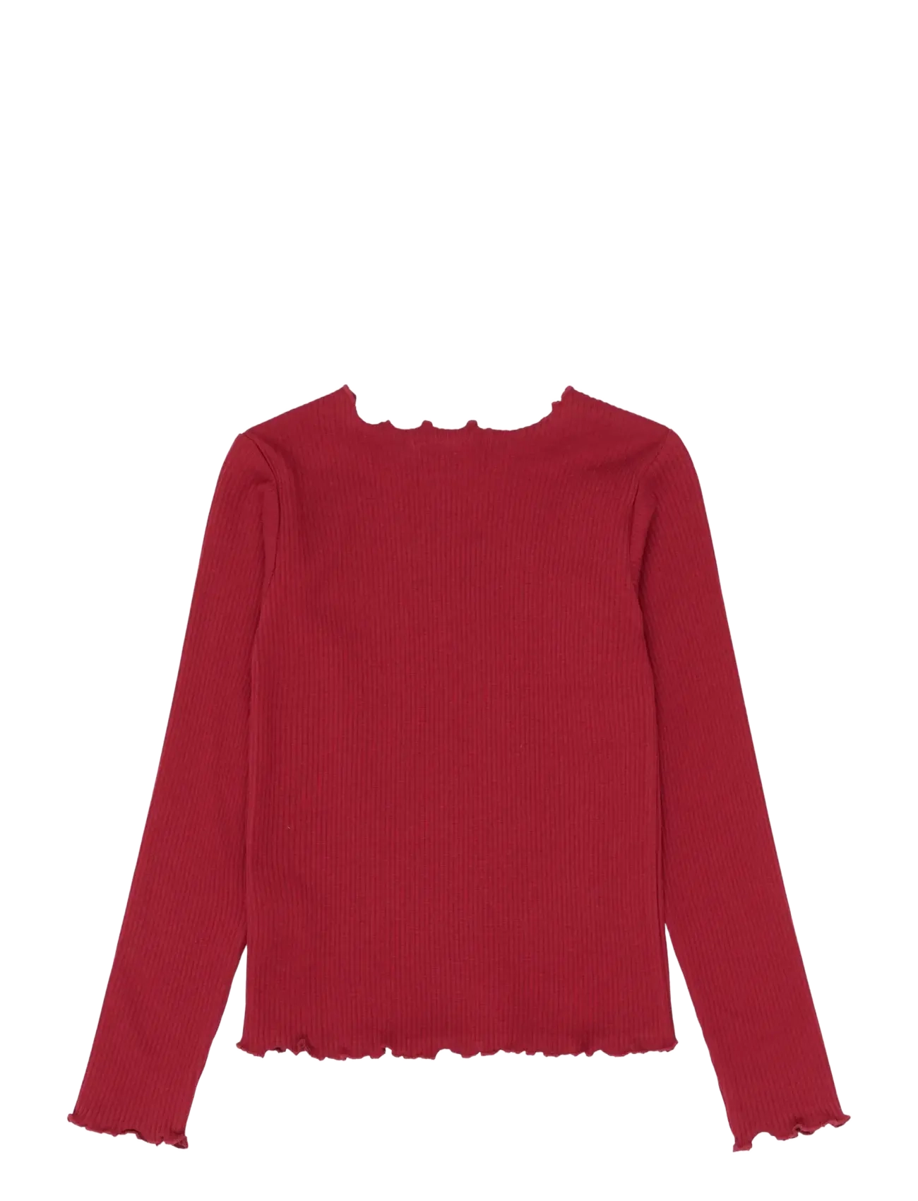The New - TNYanna L_S Rib Tee - langärmelig - rio red tn - 1