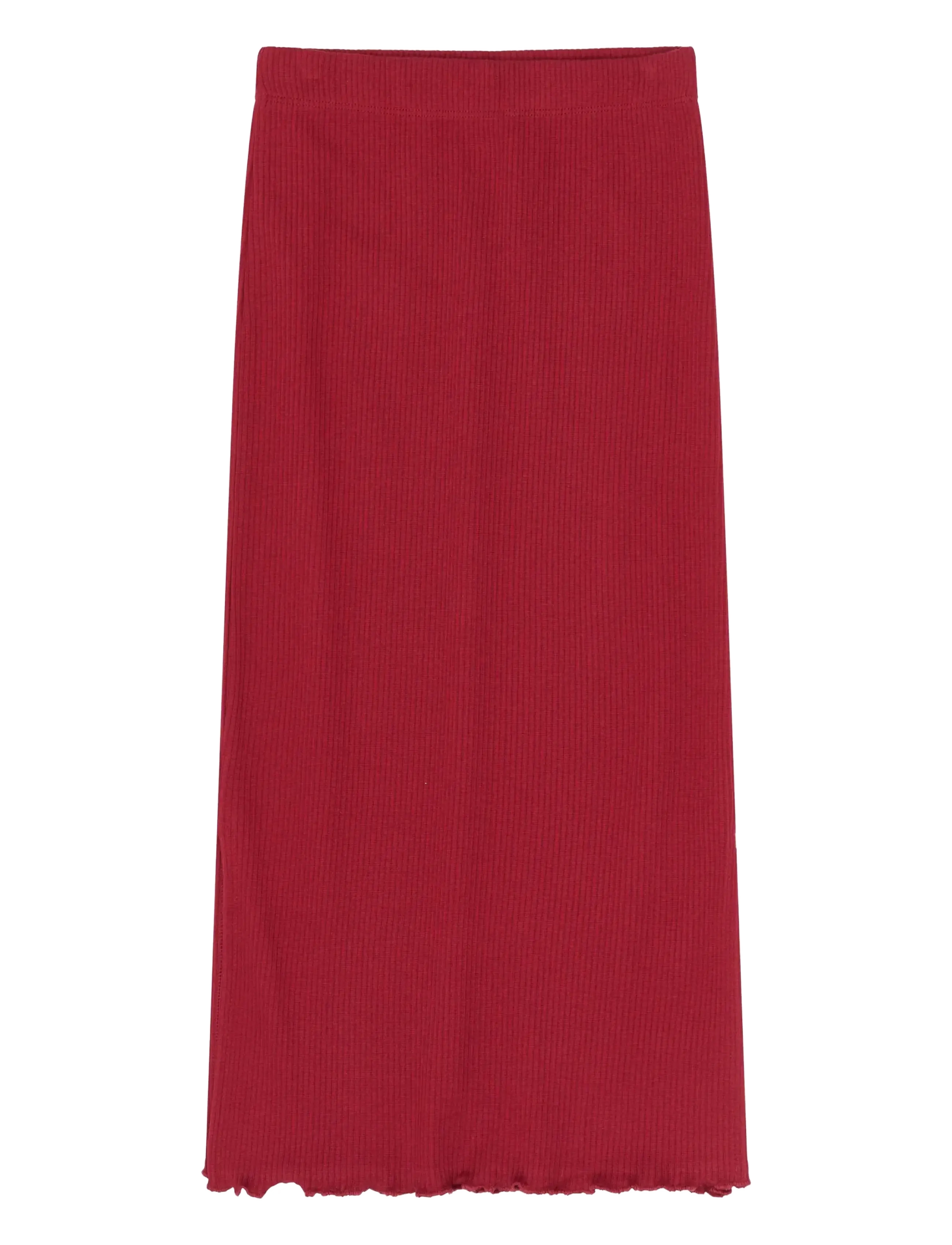 The New TNYanna Long Rib Skirt - Shop by size - RIO RED TN / red