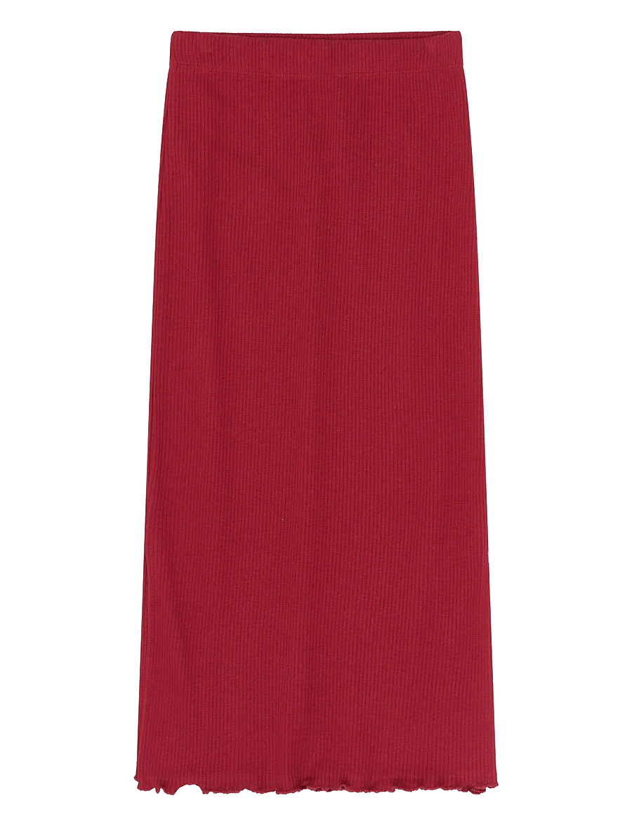 The New - TNYanna Long Rib Skirt - maxi skirt - rio red tn - 1