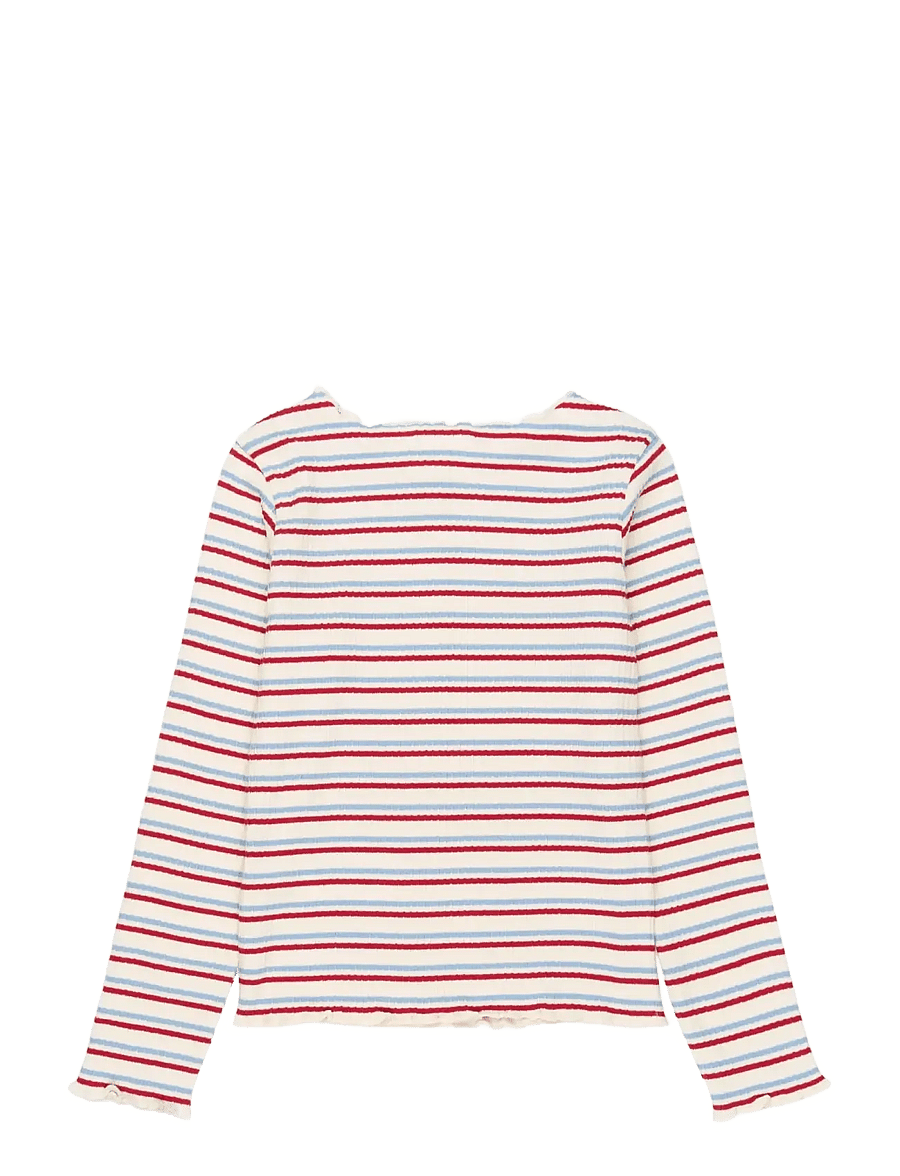 The New - TNYosie L_S Boatneck Rib Tee - långärmade bodies - multi colour - 2