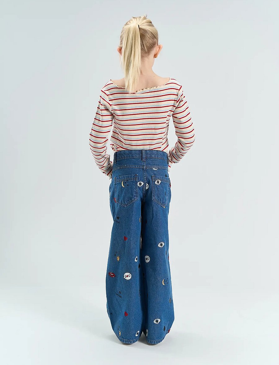 The New - TNYosie L_S Boatneck Rib Tee - långärmade bodies - multi colour - 3