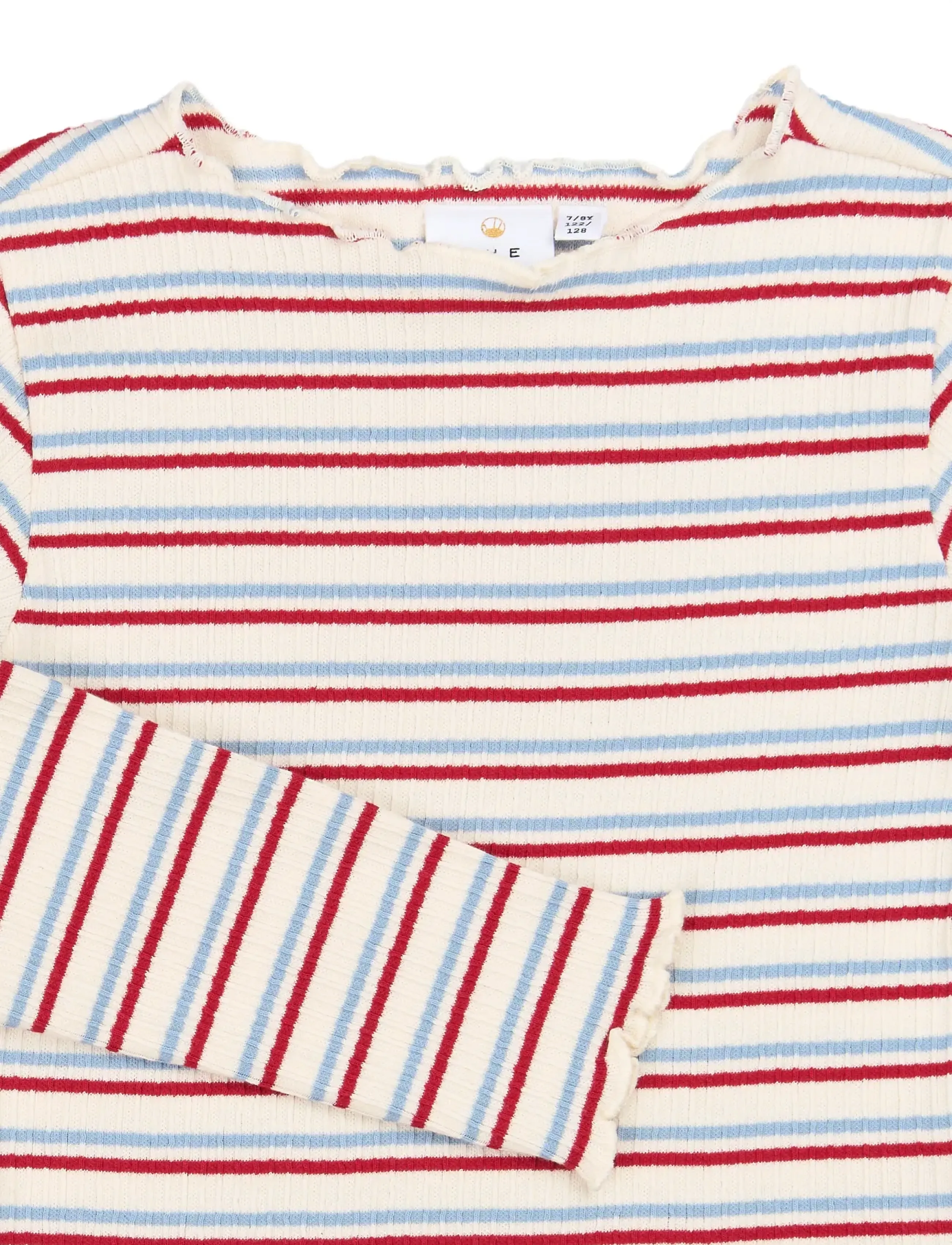 The New - TNYosie L_S Boatneck Rib Tee - långärmade bodies - multi colour - 4