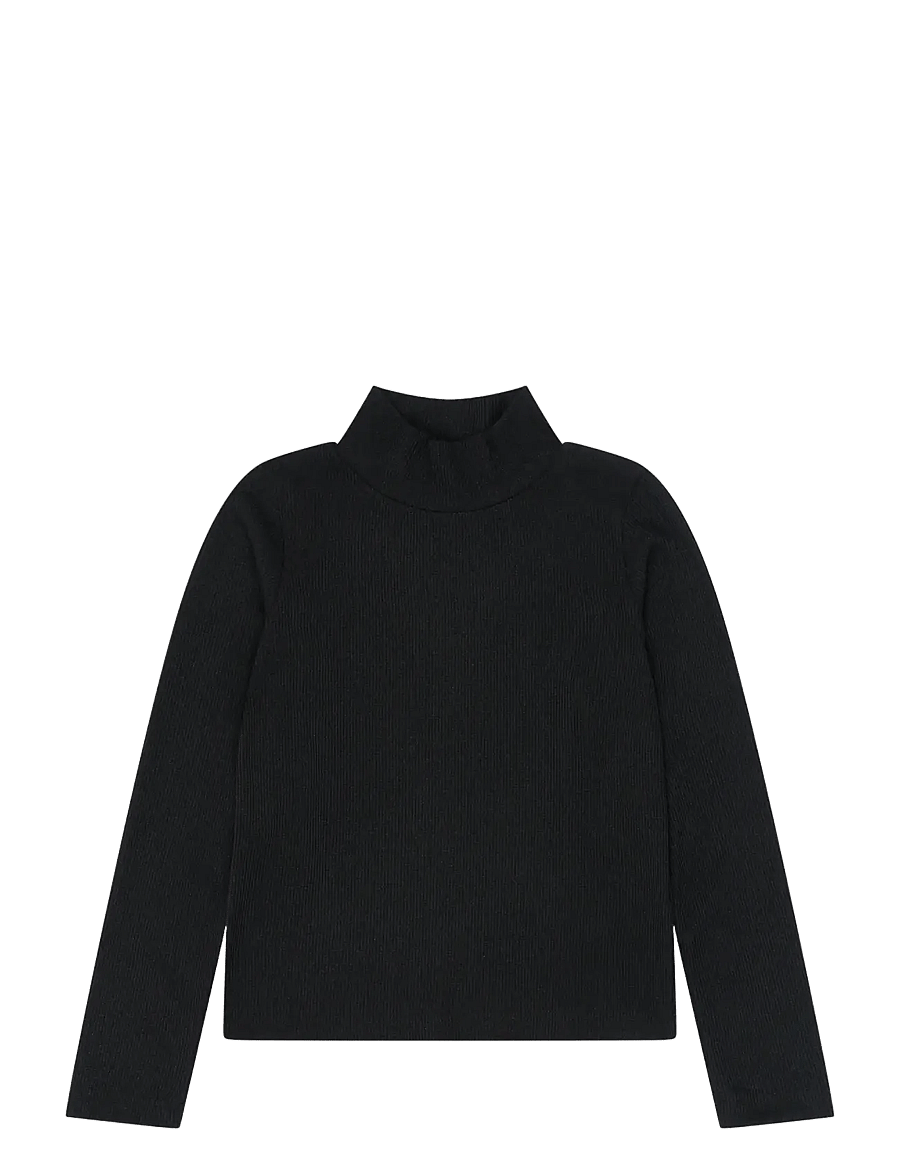 The New - TNYvette L_S Rib Top - langärmelig - black beauty - 1