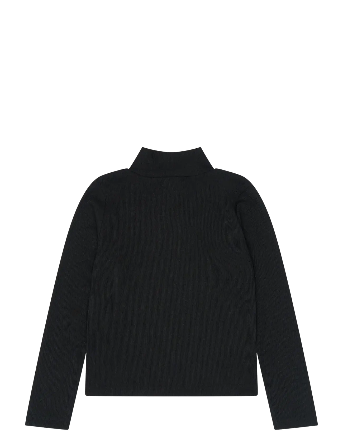 The New - TNYvette L_S Rib Top - pikkade varrukatega t-särgid - black beauty - 2