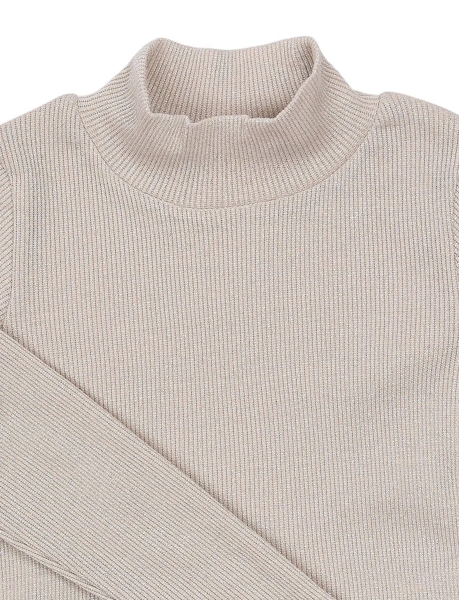 The New - TNYvette L_S Rib Top - langärmelig - gardenia - 3