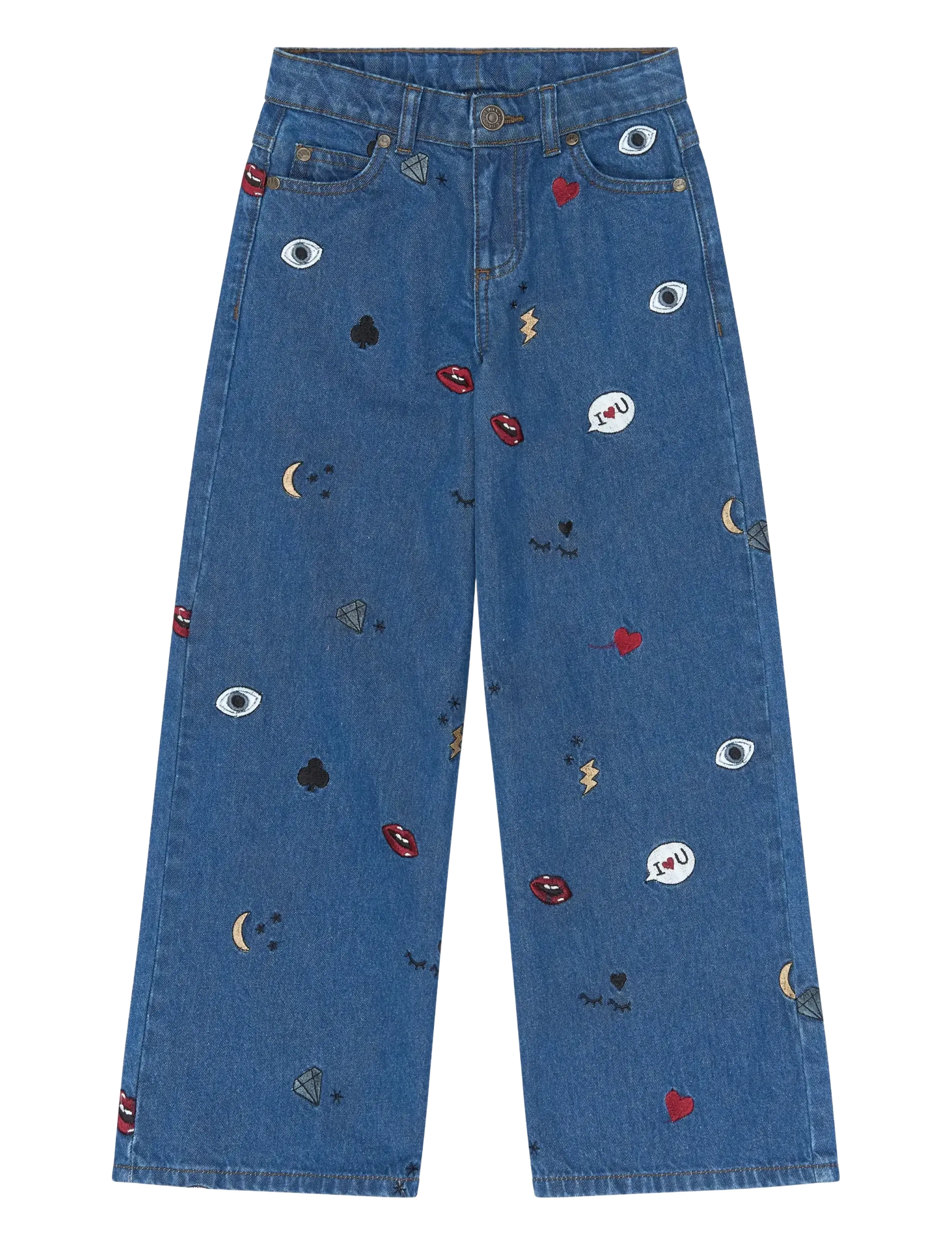 The New - TNYamila Wide Fit Jeans - vida jeans - medium blue denim - 1