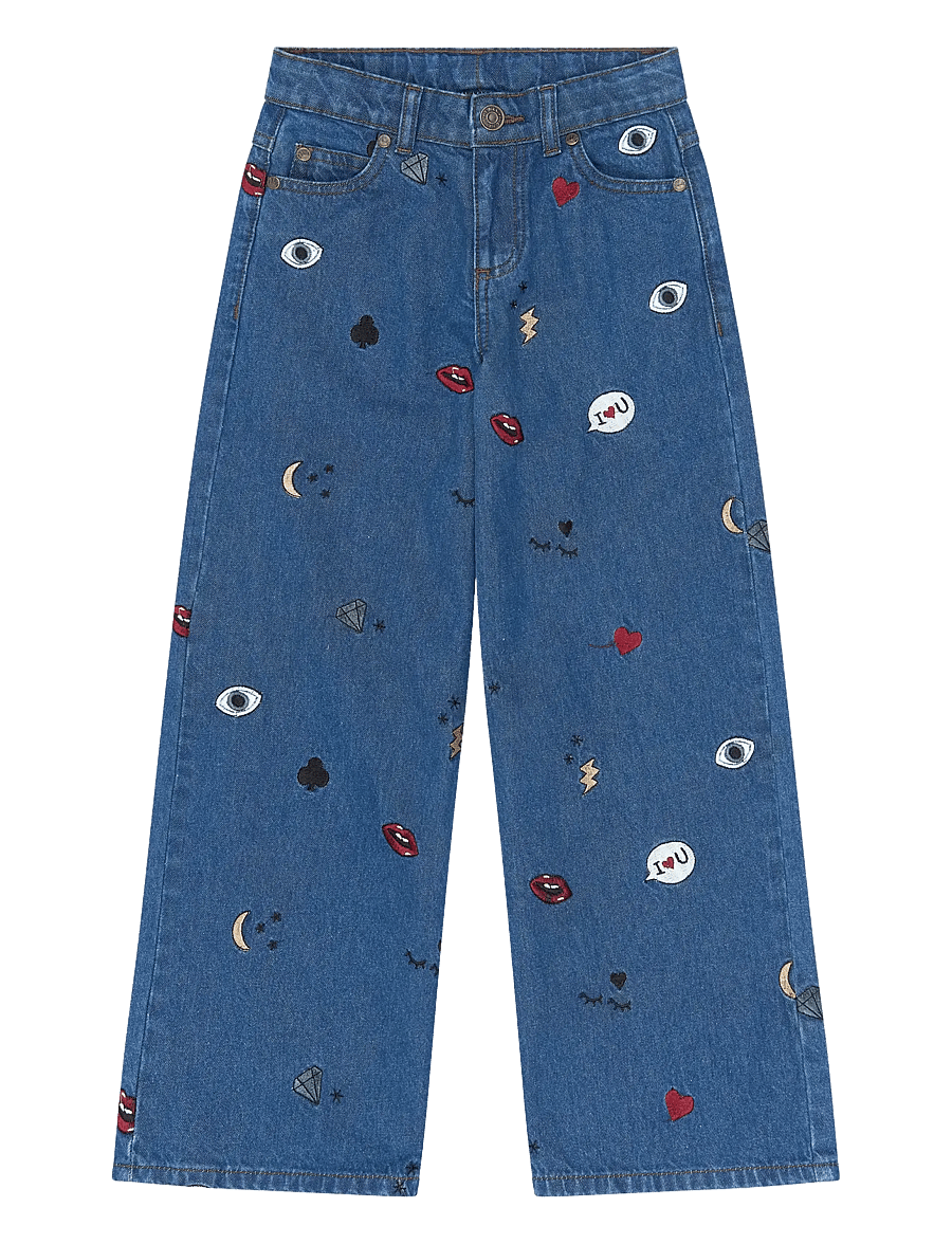 The New - TNYamila Wide Fit Jeans - vida jeans - medium blue denim - 1