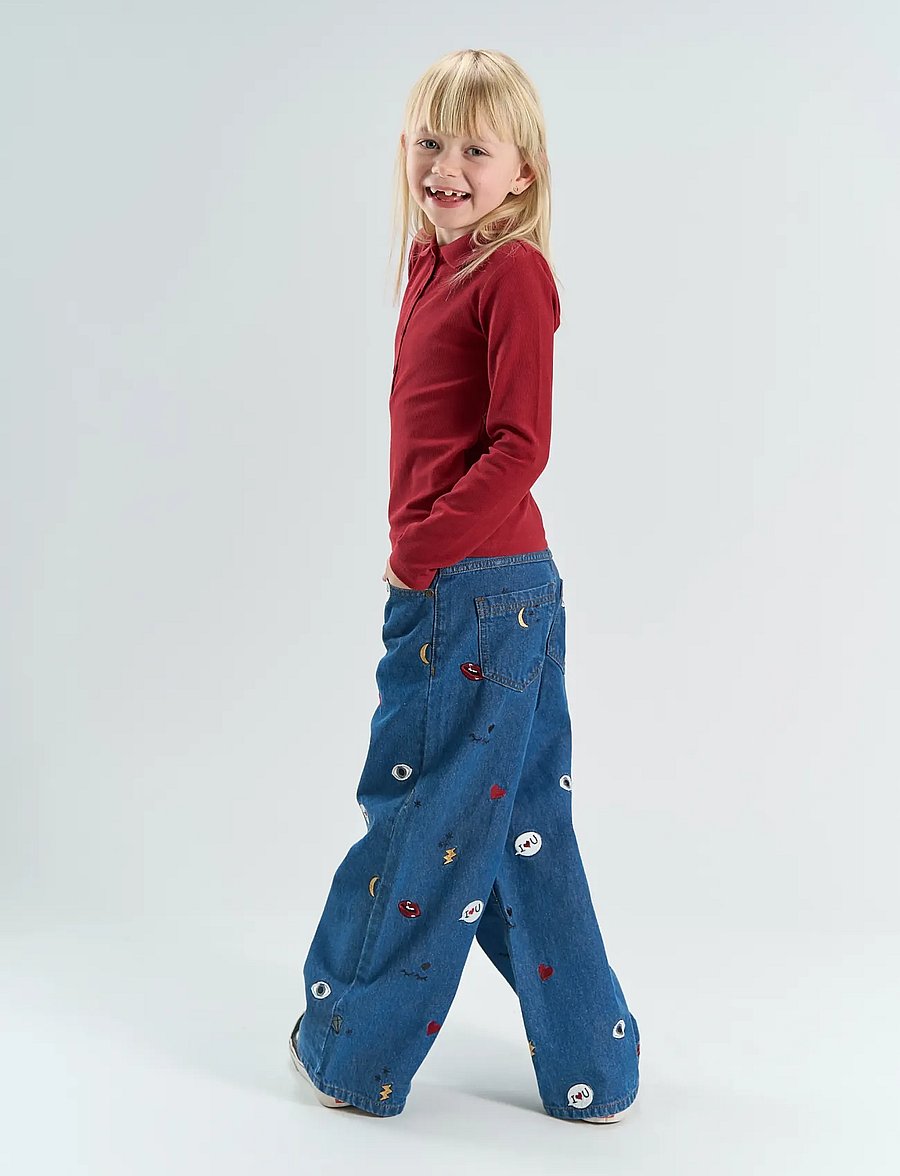 The New - TNYamila Wide Fit Jeans - vida jeans - medium blue denim - 4