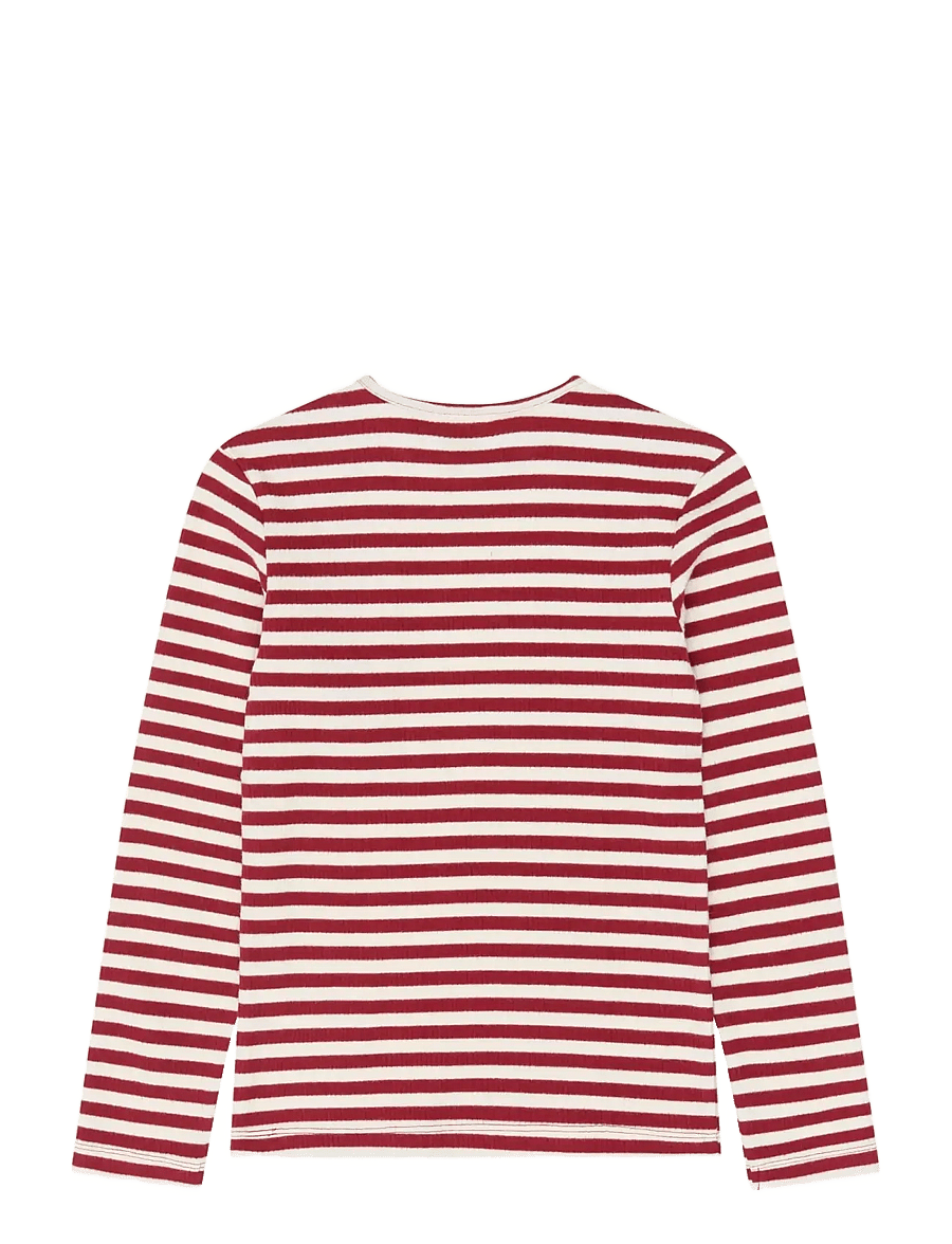 The New - TNMoore L_S Rib Tee - pikkade varrukatega t-särgid - rio red striped tn - 2