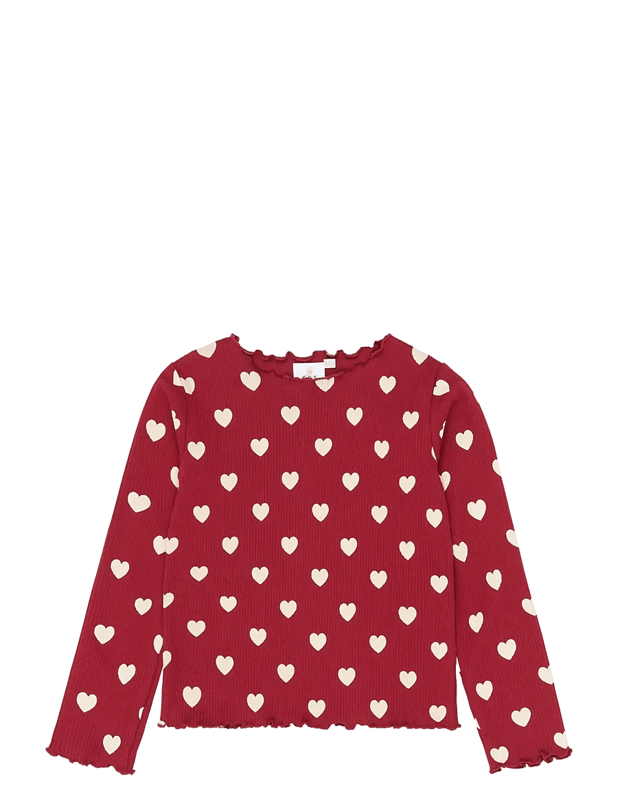 The New - TNHoliday Red Heart Rib Night Set - komplektid - rio red aop tn - 2