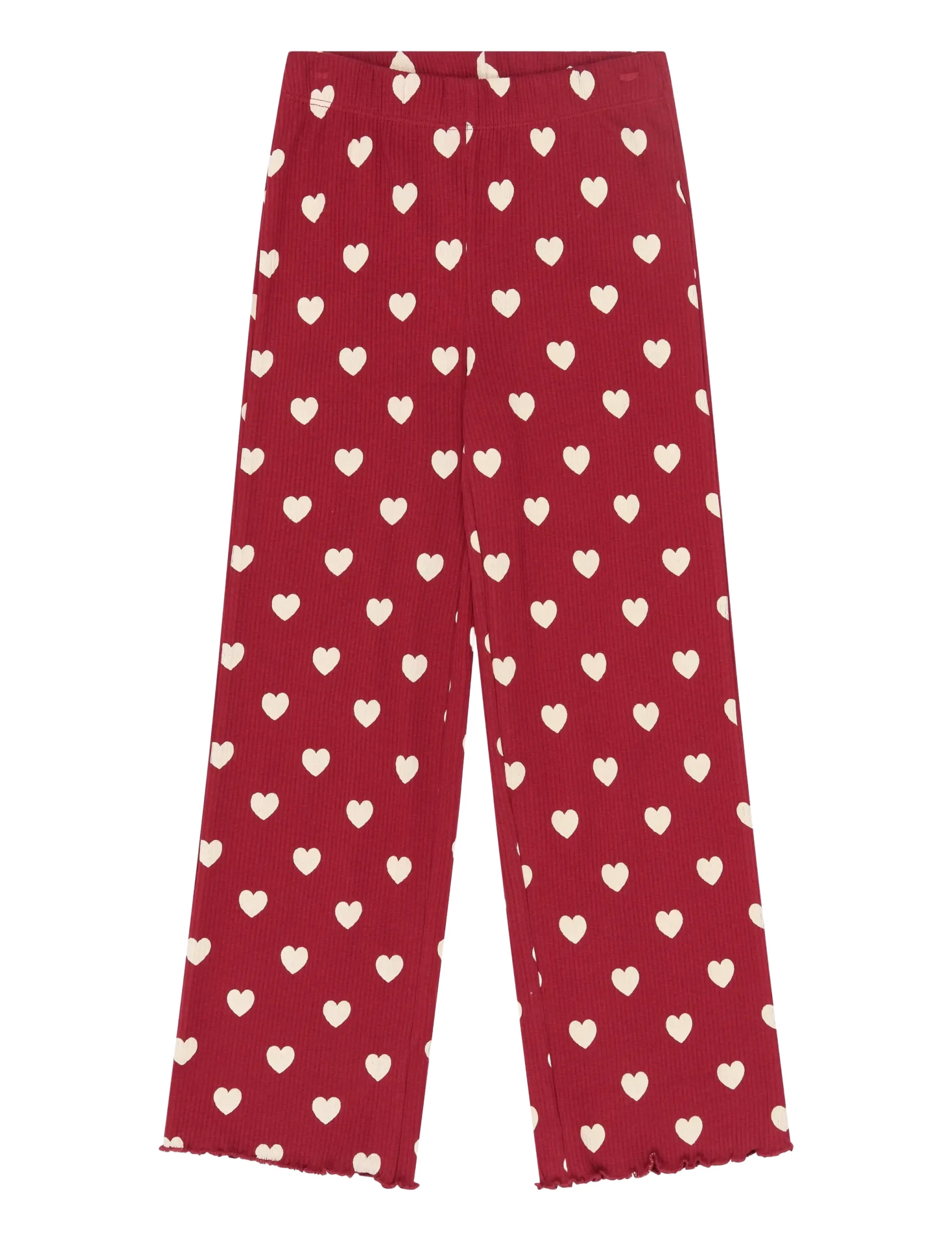 The New - TNHoliday Red Heart Rib Night Set - komplektid - rio red aop tn - 4