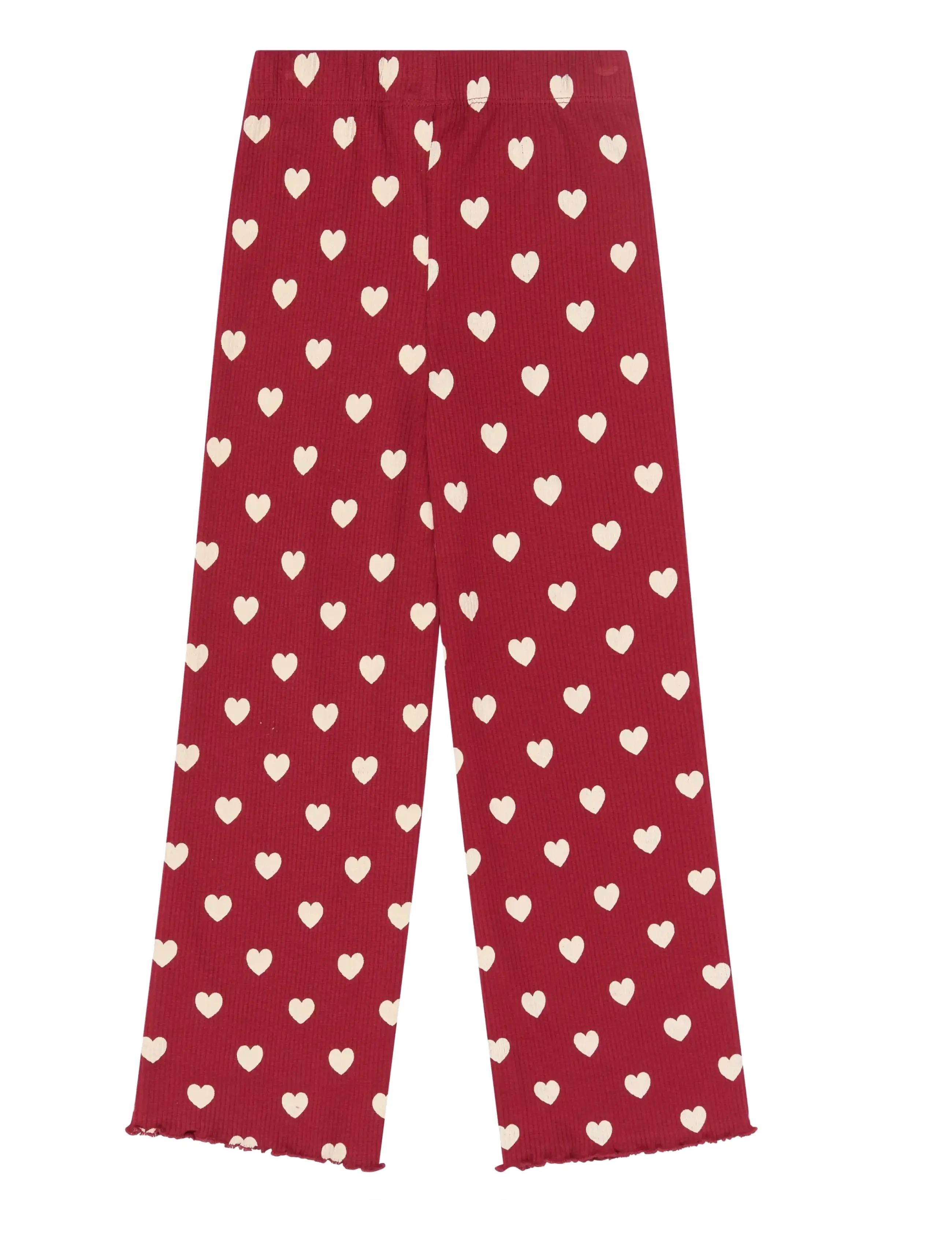 The New - TNHoliday Red Heart Rib Night Set - komplektid - rio red aop tn - 5