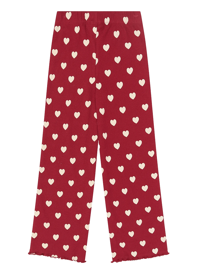 The New - TNHoliday Red Heart Rib Night Set - komplektid - rio red aop tn - 5