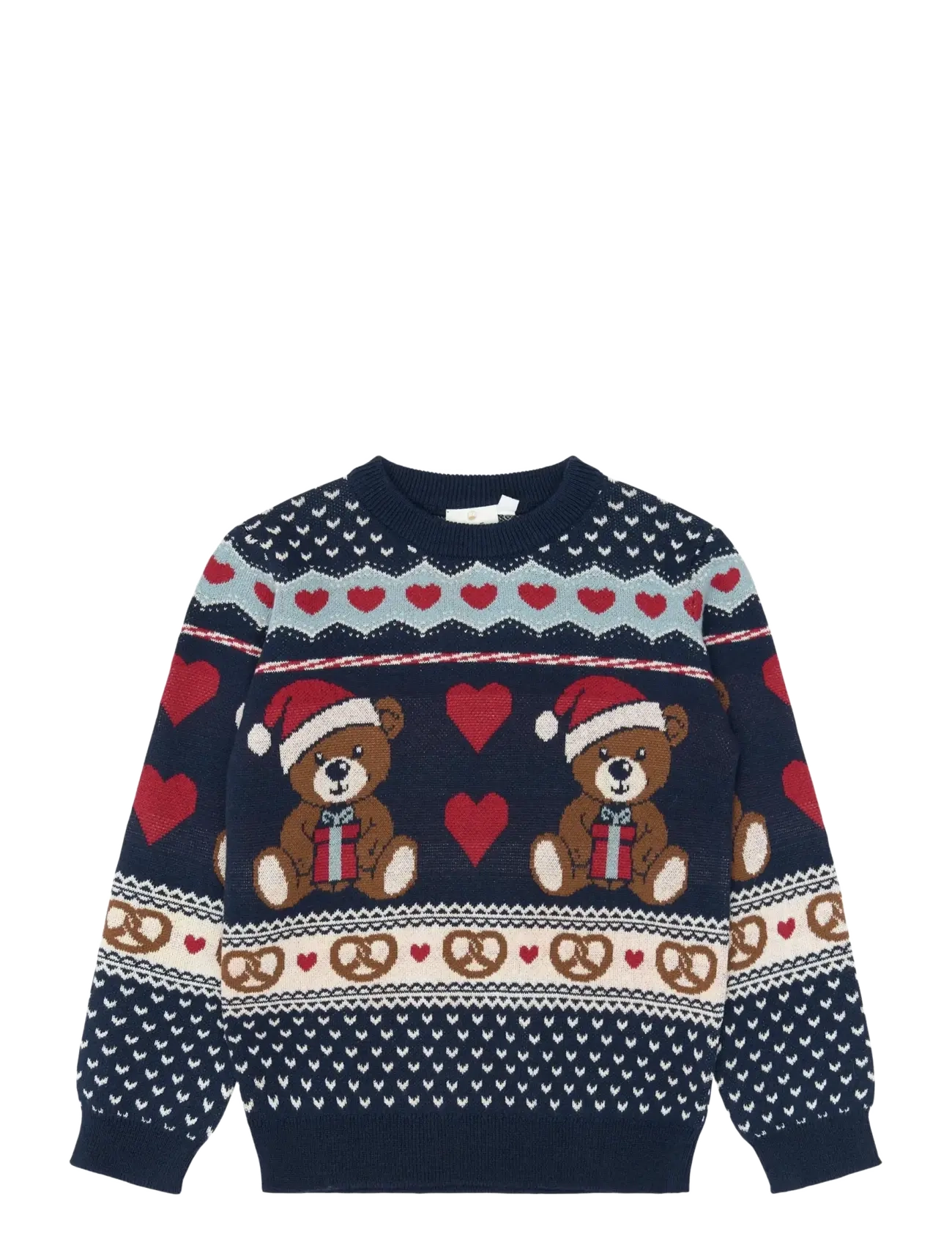 The New TNHoliday Jacquard Pullover - Tøj - MULTI COLOUR / navy