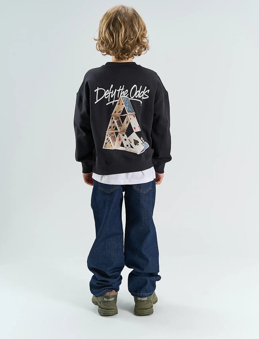 The New - TNYaw OS Sweatshirt - dressipluusid - black beauty - 3