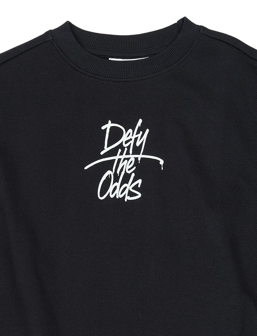 The New - TNYaw OS Sweatshirt - dressipluusid - black beauty - 4