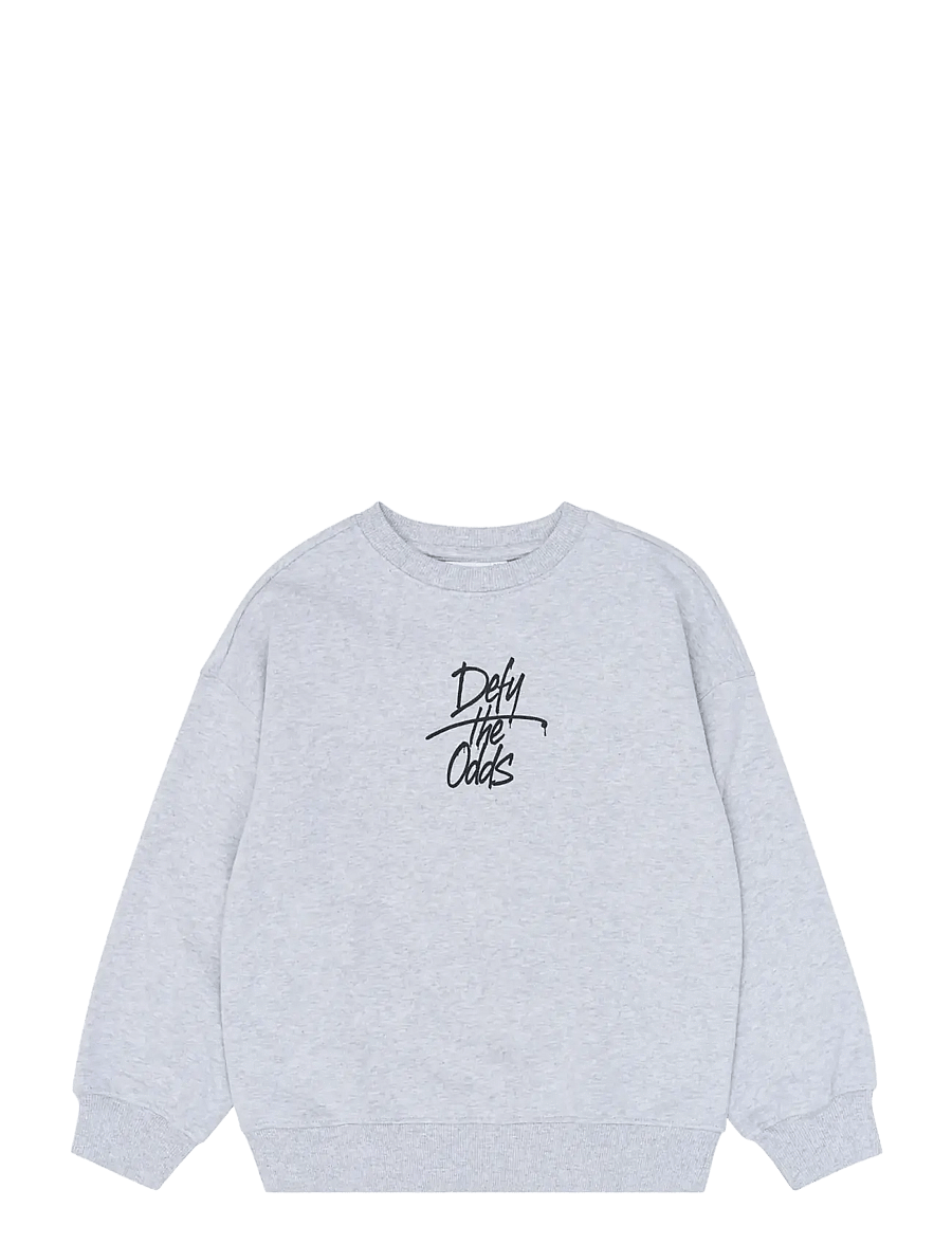 The New - TNYaw OS Melange Sweatshirt - dressipluusid - light grey melange - 1