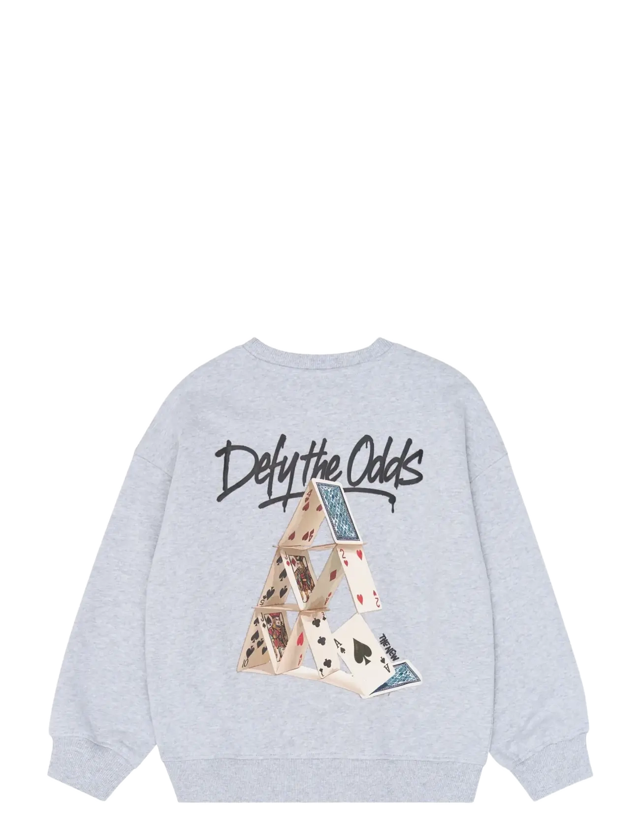 The New - TNYaw OS Melange Sweatshirt - dressipluusid - light grey melange - 2